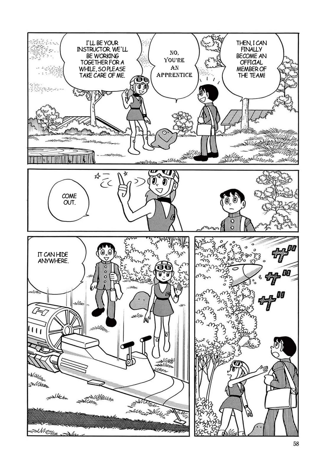 Time Patrol Bon Chapter 2 page 8 - Chapter 2: T.P Apprentice