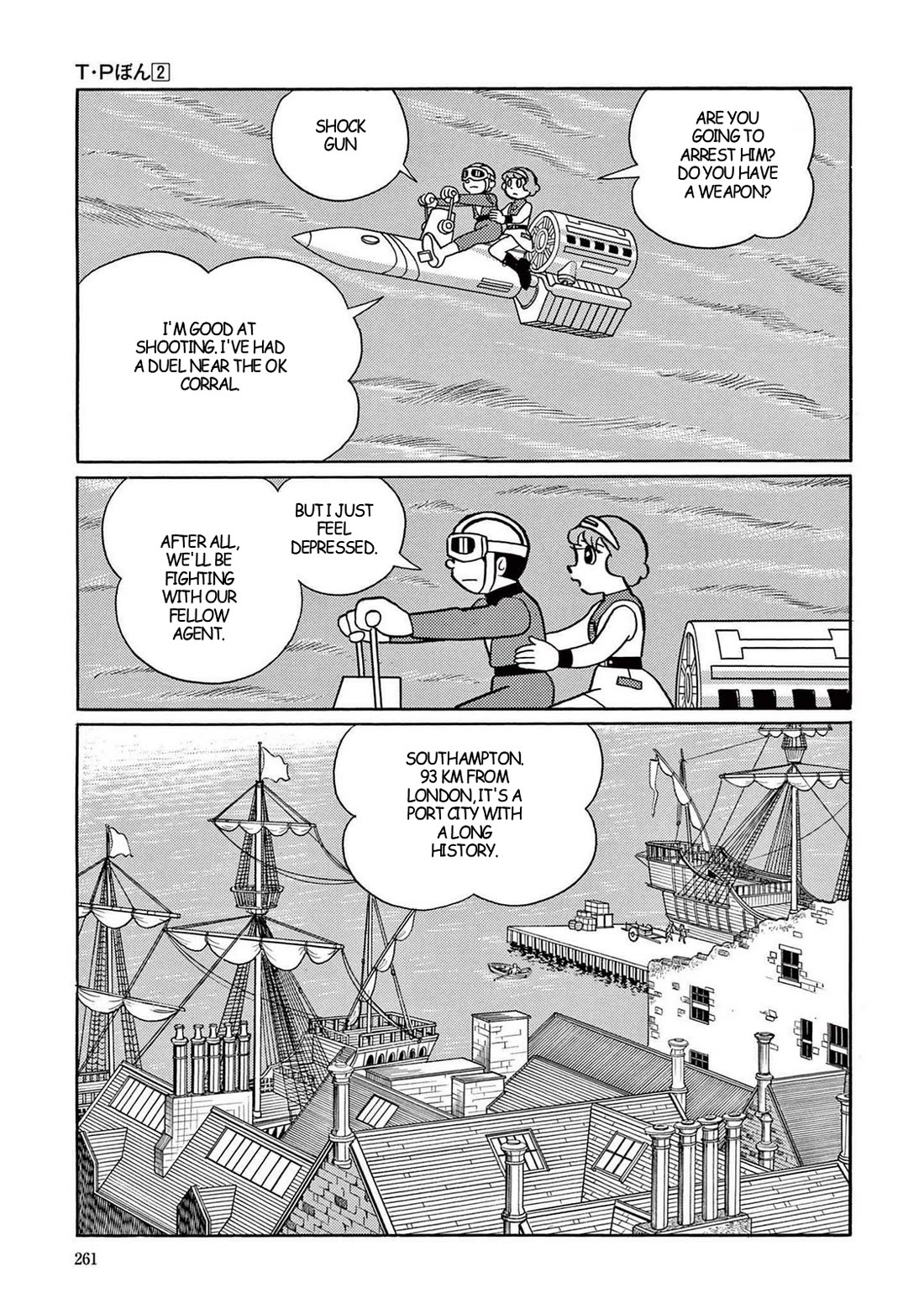 Time Patrol Bon Chapter 22 page 6 - Chapter 22: The T.P. Agent's Crime‎