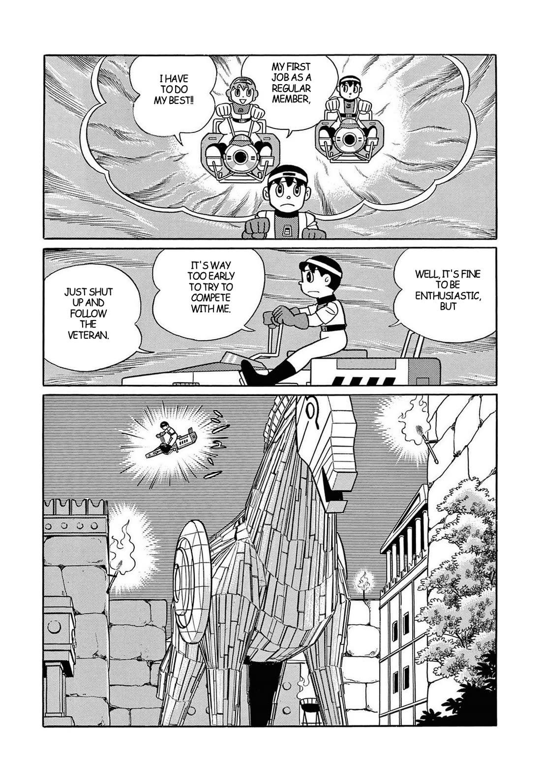 Time Patrol Bon Chapter 25 page 12 - Chapter 25: The day Troy fell
