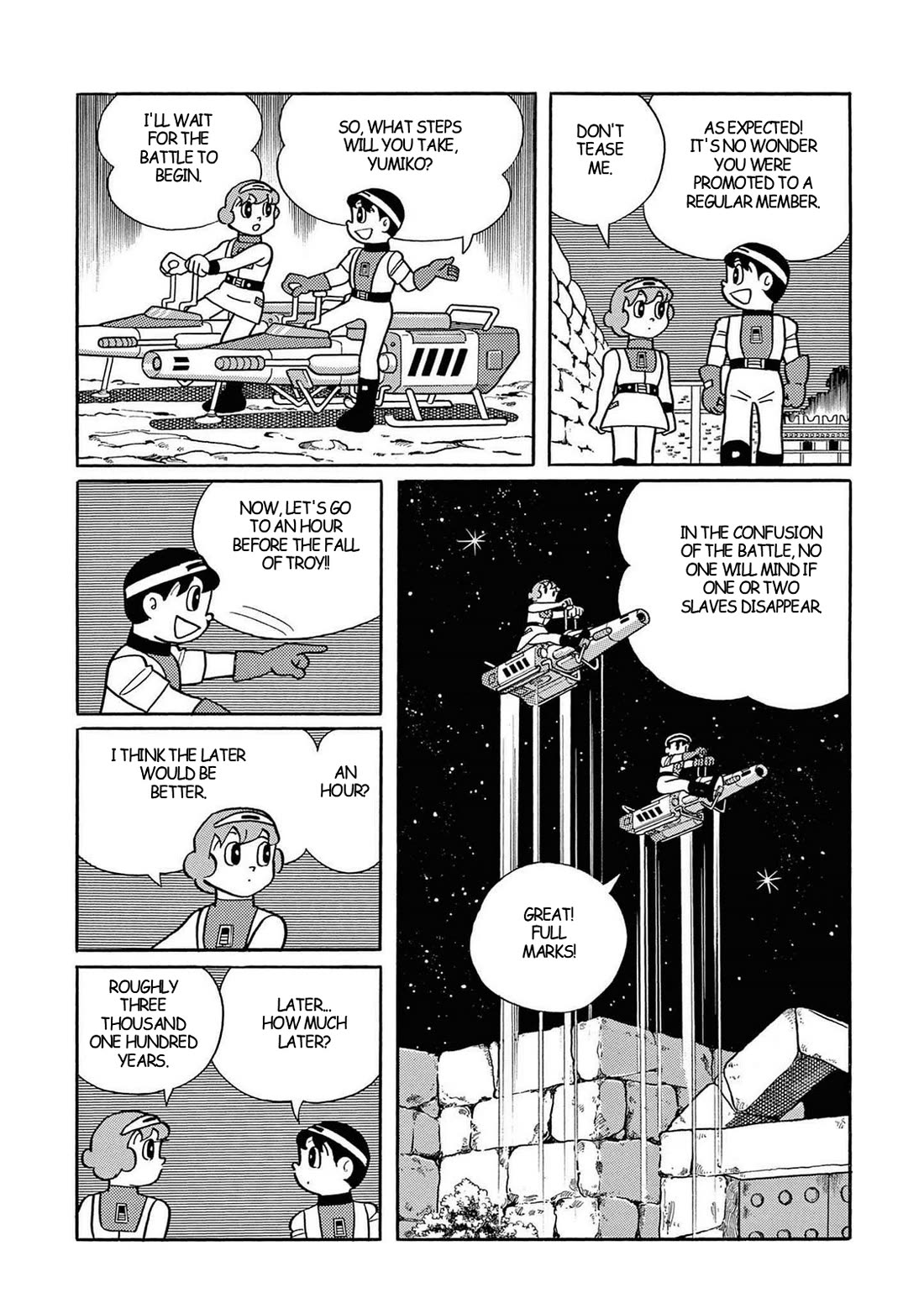 Time Patrol Bon Chapter 25 page 7 - Chapter 25: The day Troy fell