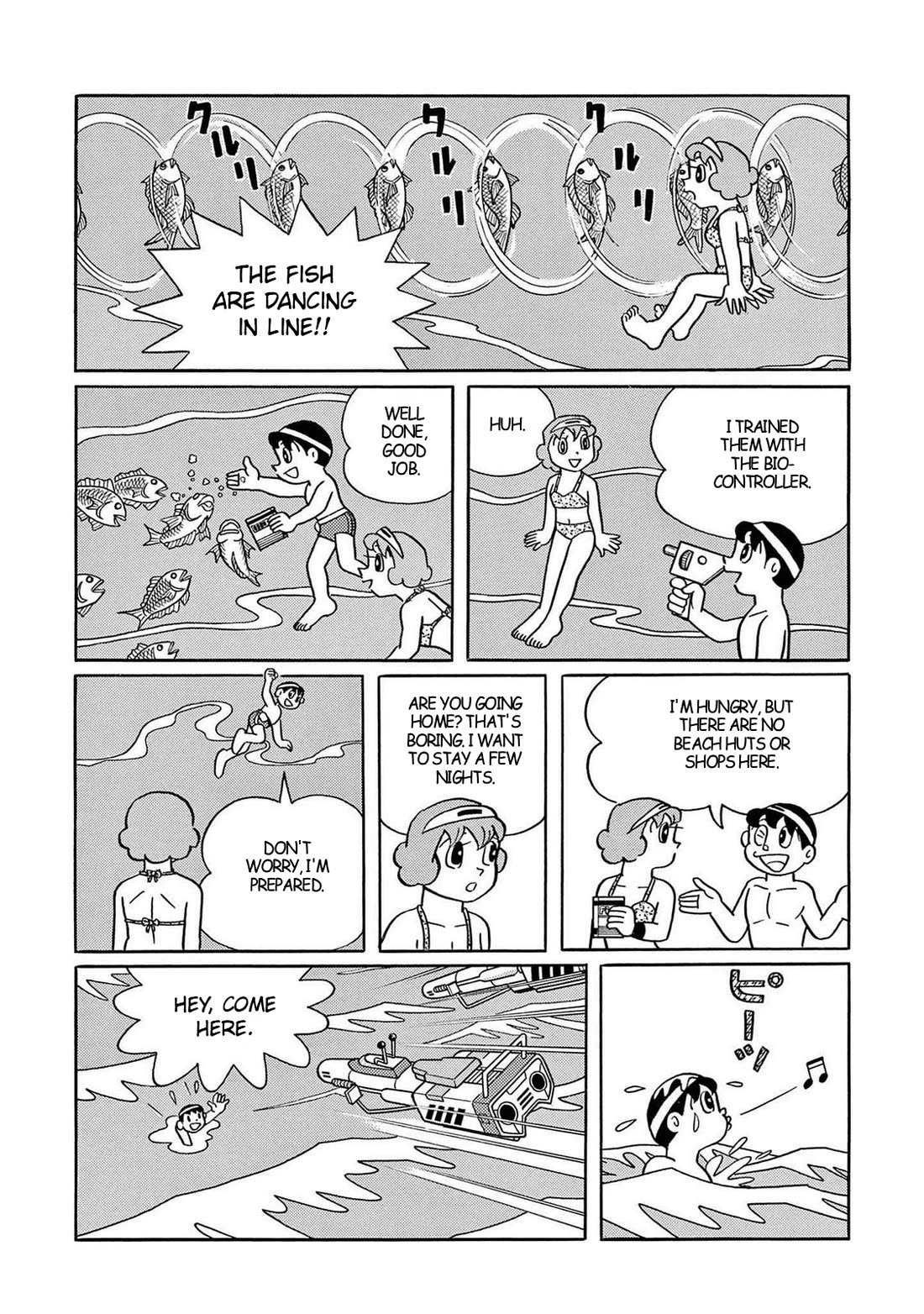 Time Patrol Bon Chapter 26 page 12 - Chapter 26: Urashima Taro's Return Home