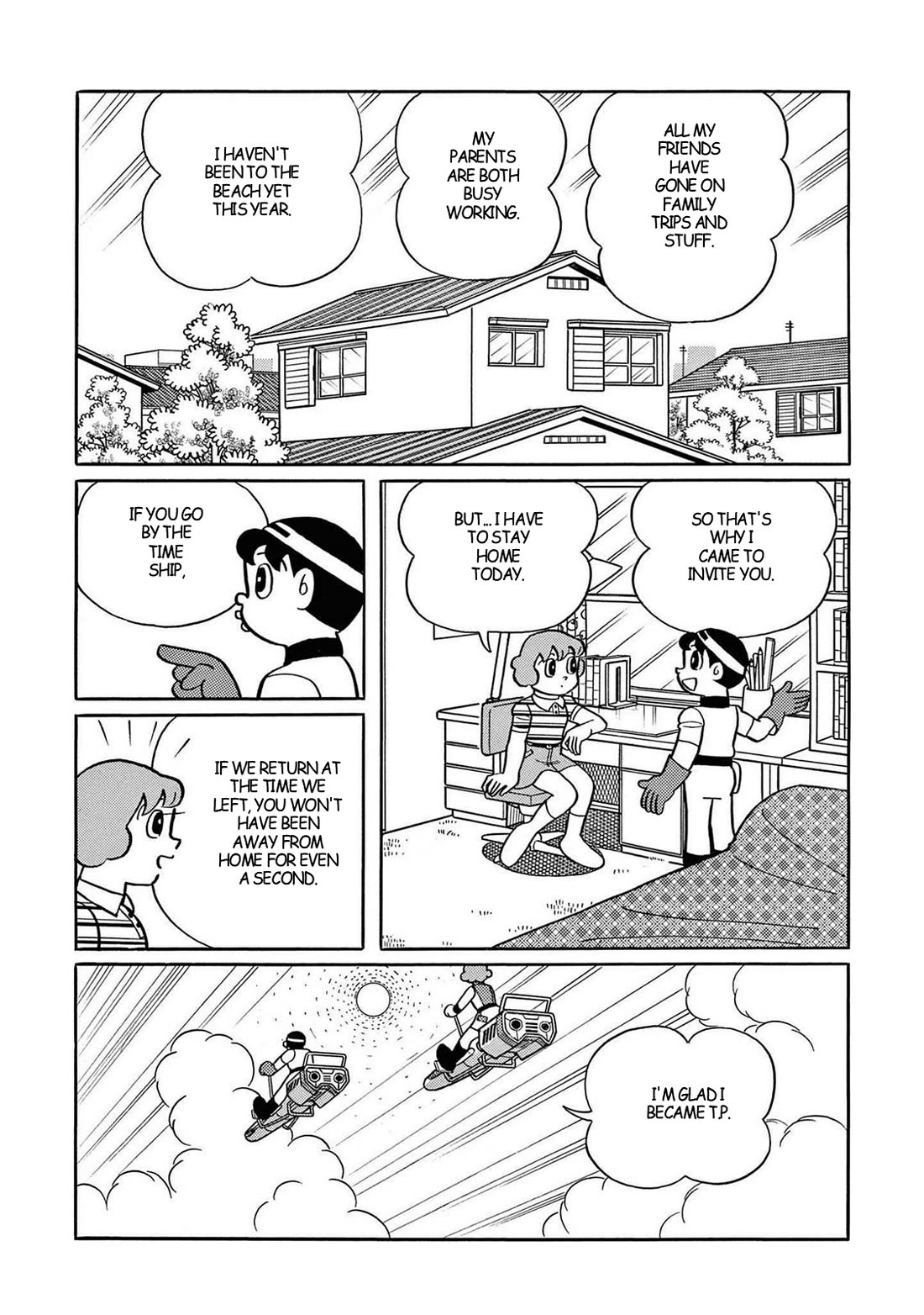 Time Patrol Bon Chapter 26 page 2 - Chapter 26: Urashima Taro's Return Home