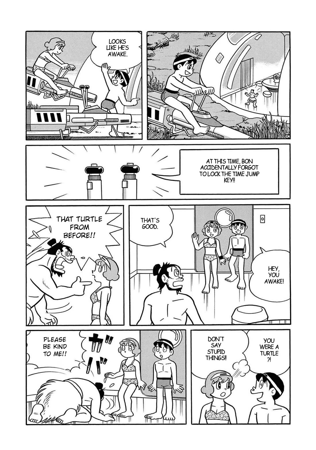 Time Patrol Bon Chapter 26 page 22 - Chapter 26: Urashima Taro's Return Home