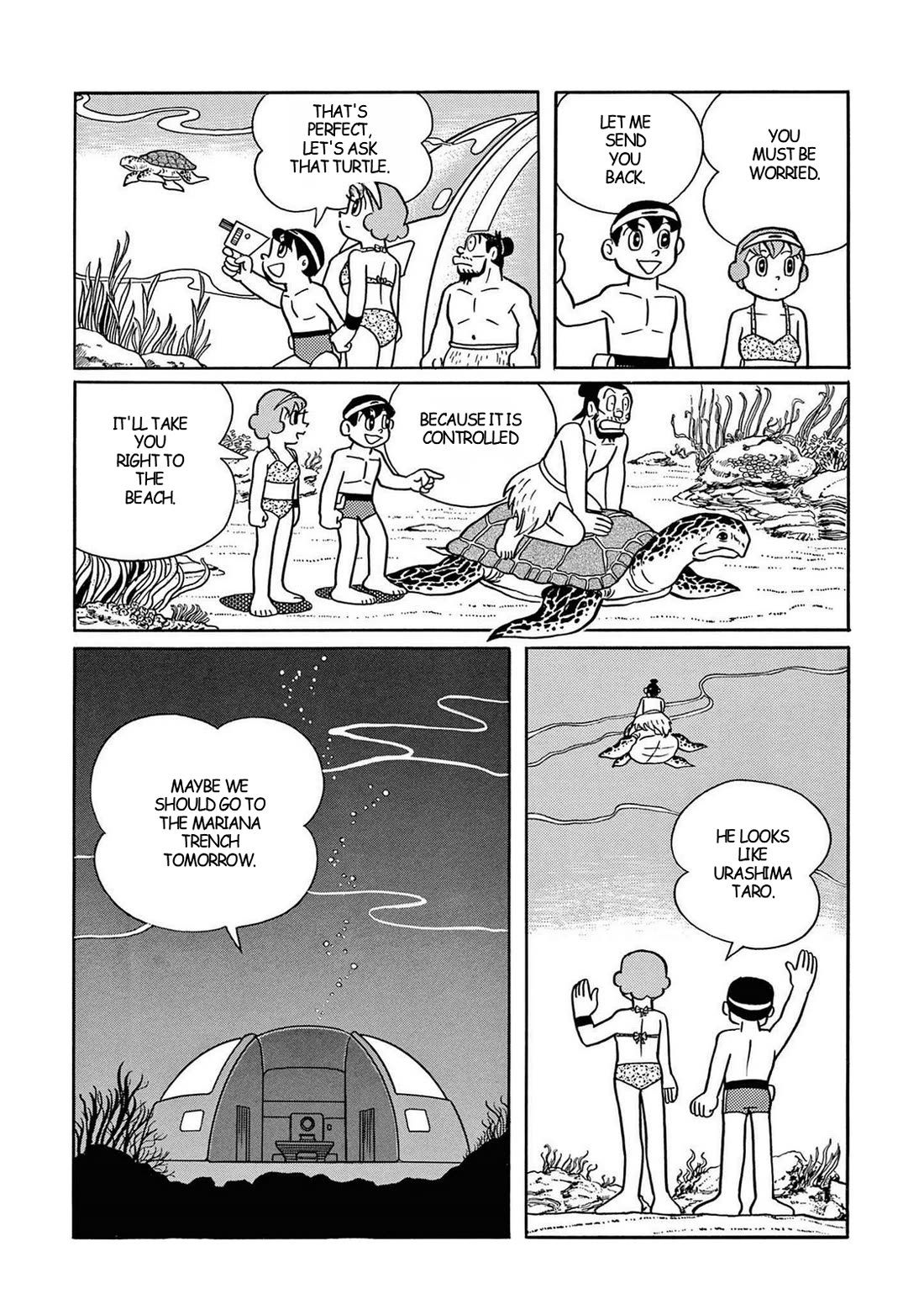 Time Patrol Bon Chapter 26 page 26 - Chapter 26: Urashima Taro's Return Home