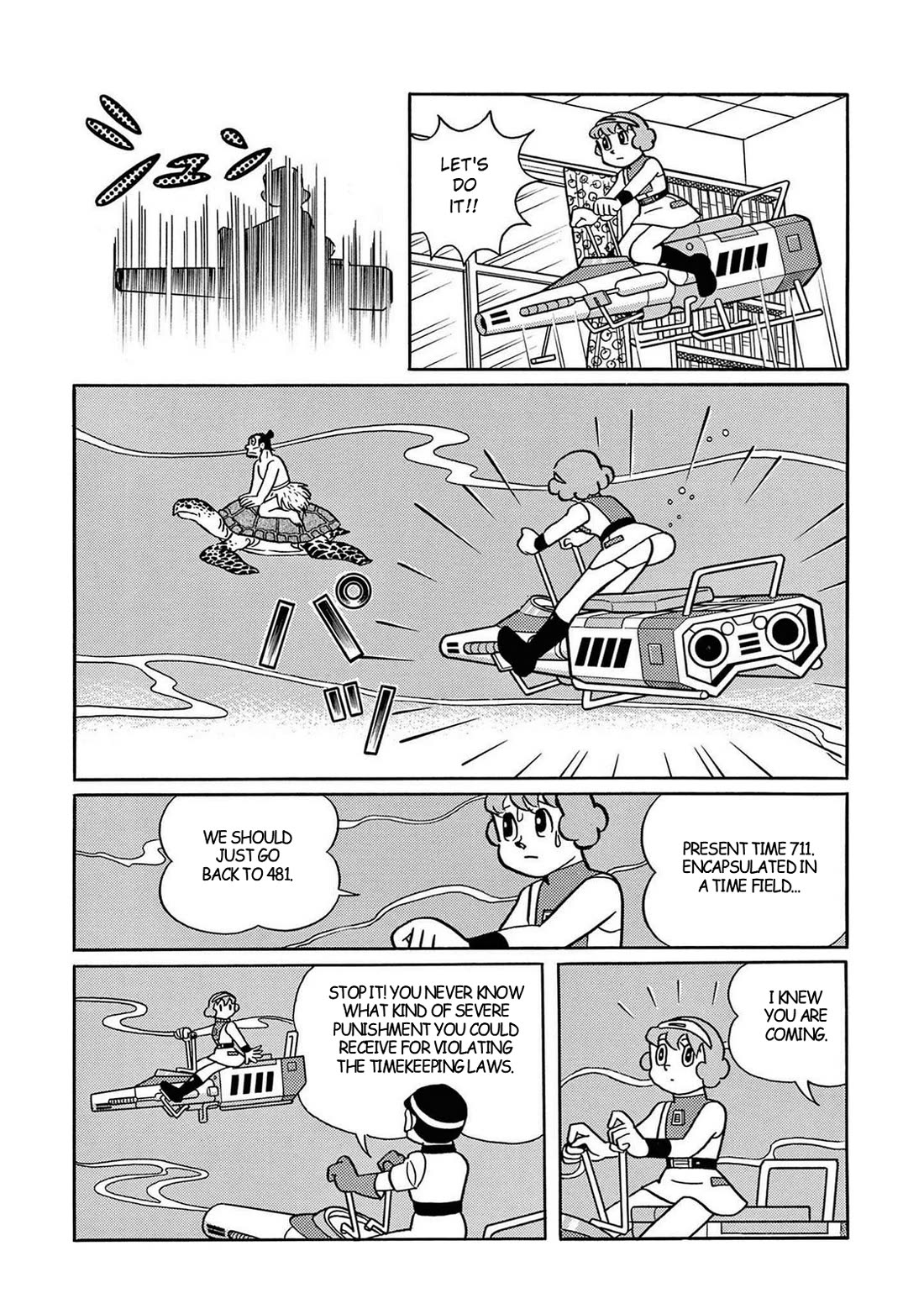 Time Patrol Bon Chapter 26 page 31 - Chapter 26: Urashima Taro's Return Home