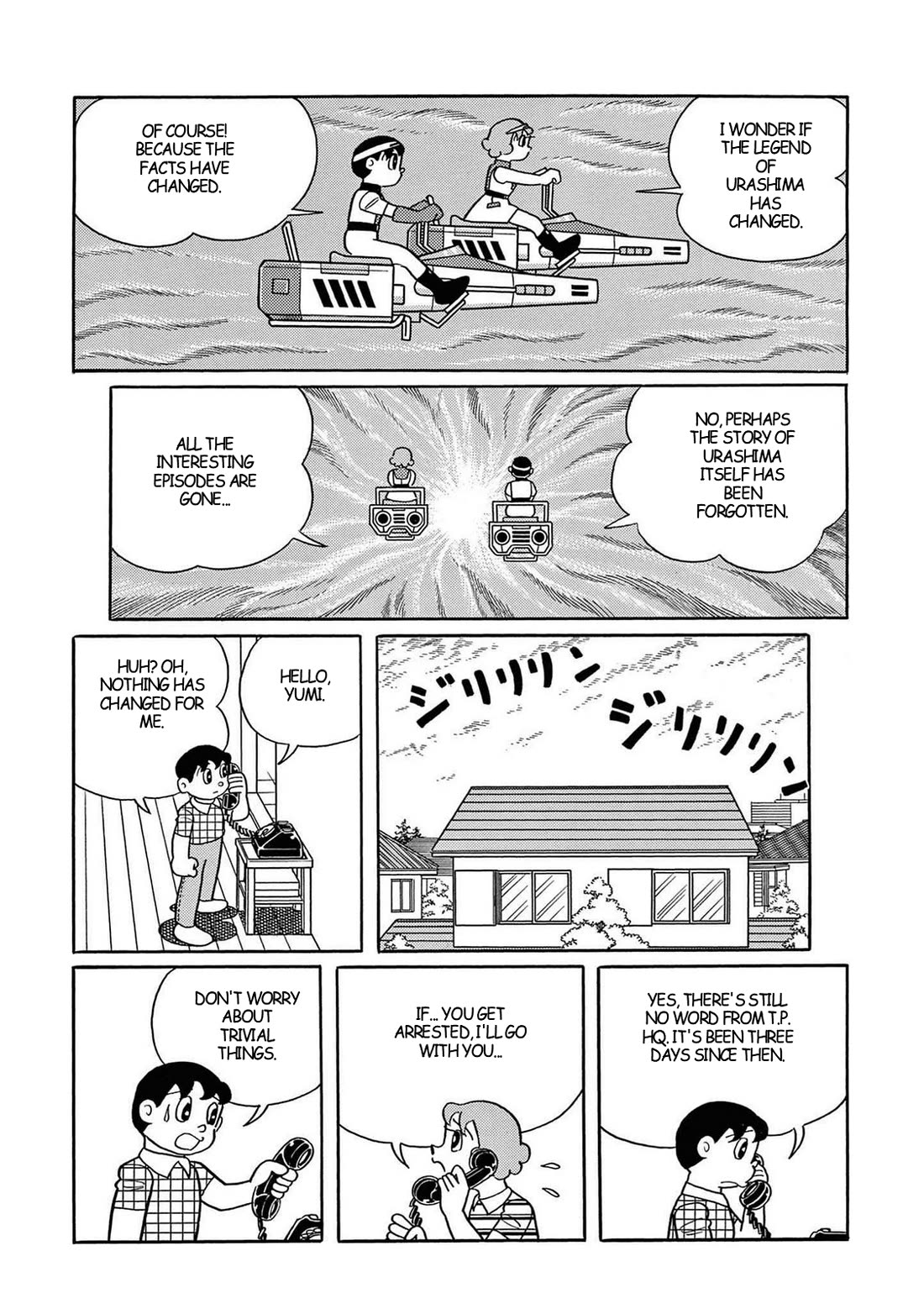 Time Patrol Bon Chapter 26 page 34 - Chapter 26: Urashima Taro's Return Home