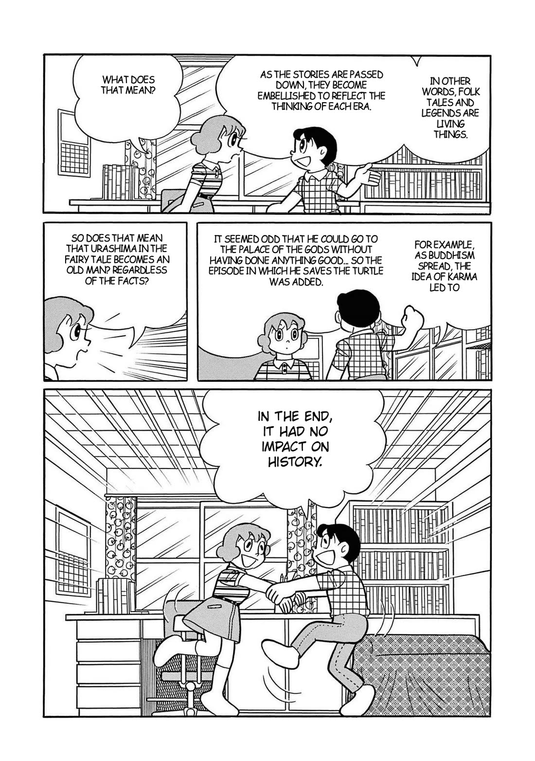 Time Patrol Bon Chapter 26 page 36 - Chapter 26: Urashima Taro's Return Home