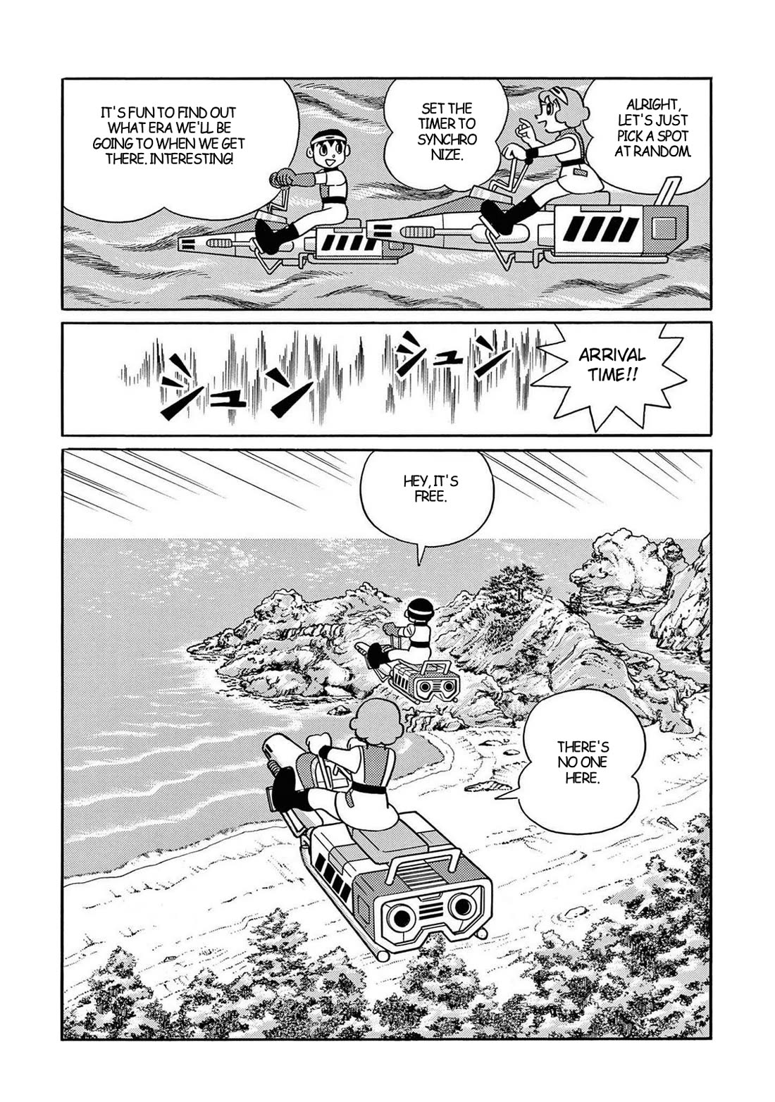 Time Patrol Bon Chapter 26 page 4 - Chapter 26: Urashima Taro's Return Home
