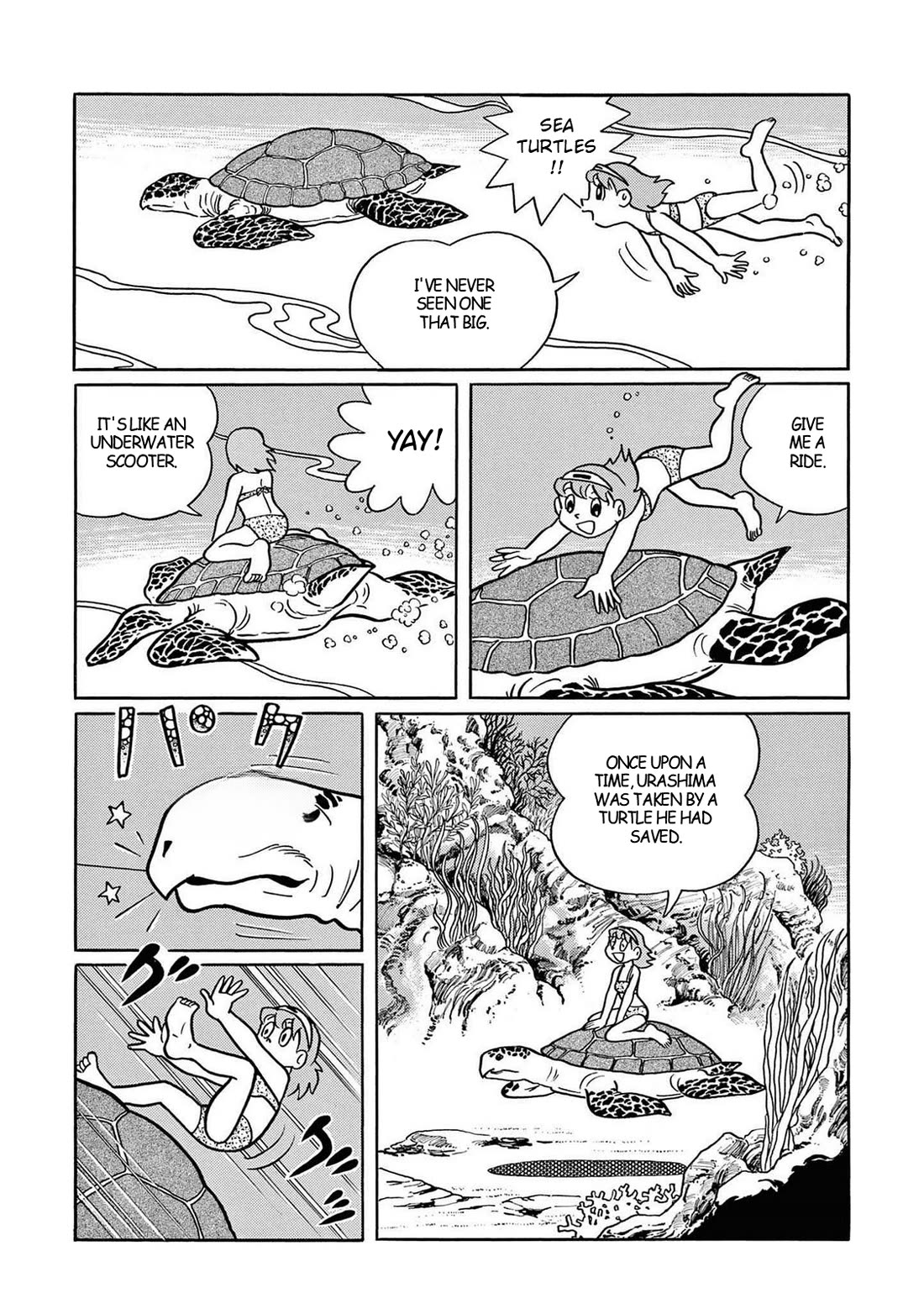 Time Patrol Bon Chapter 26 page 8 - Chapter 26: Urashima Taro's Return Home