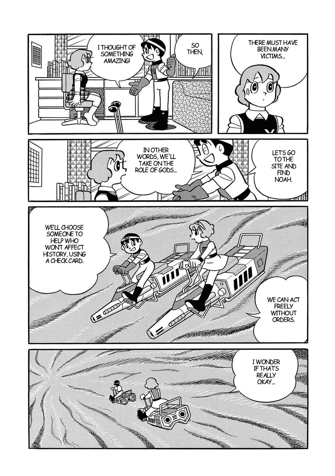 Time Patrol Bon Chapter 27 page 8 - Chapter 27: Who Built the Ark