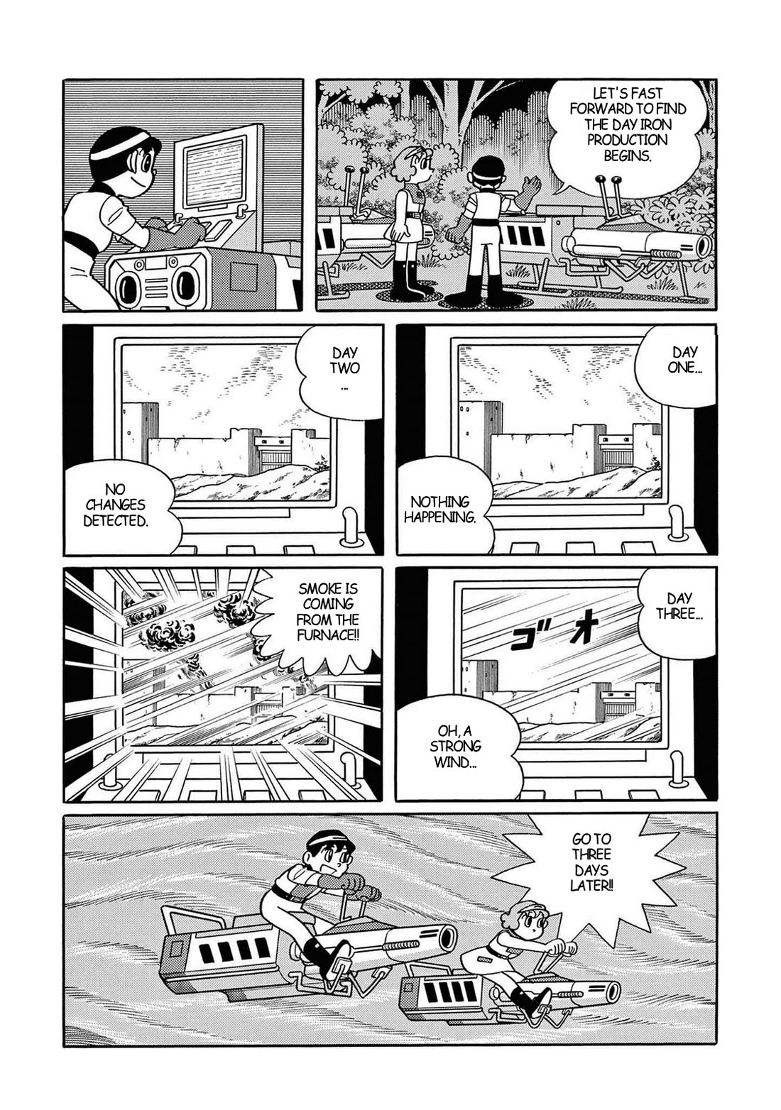 Time Patrol Bon Chapter 29 page 24 - Chapter 29: The Secret of Iron Town