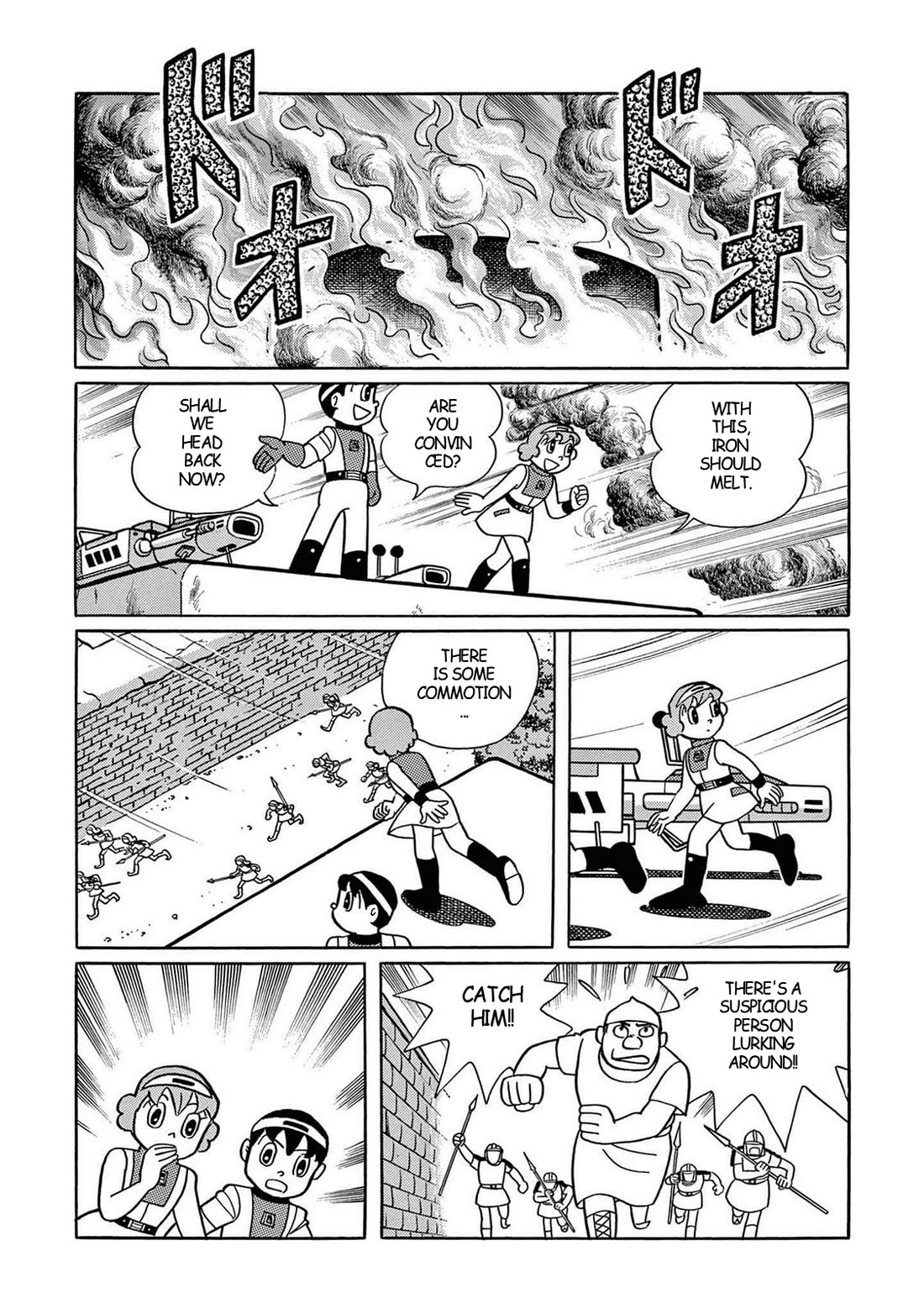 Time Patrol Bon Chapter 29 page 27 - Chapter 29: The Secret of Iron Town
