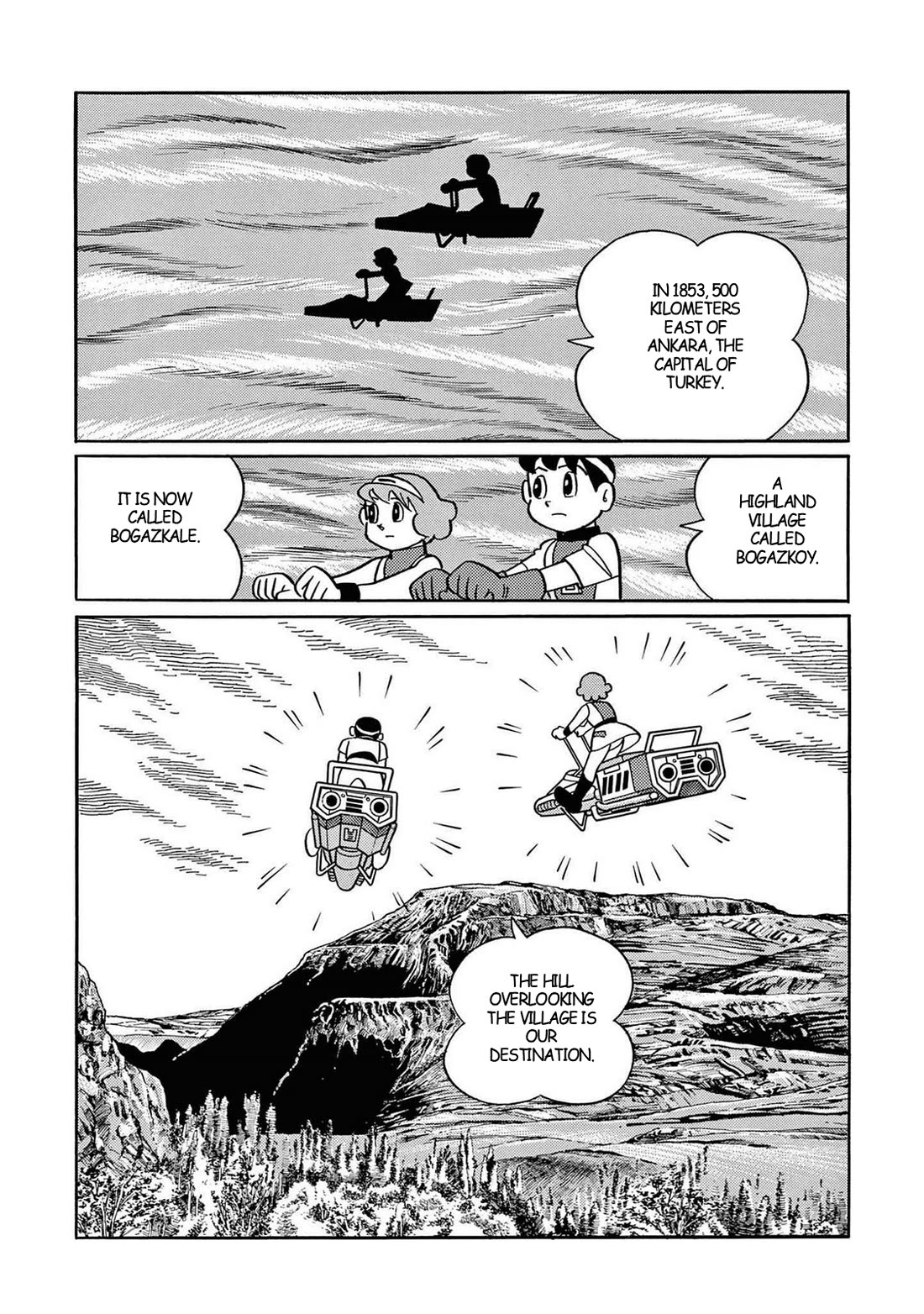 Time Patrol Bon Chapter 29 page 3 - Chapter 29: The Secret of Iron Town