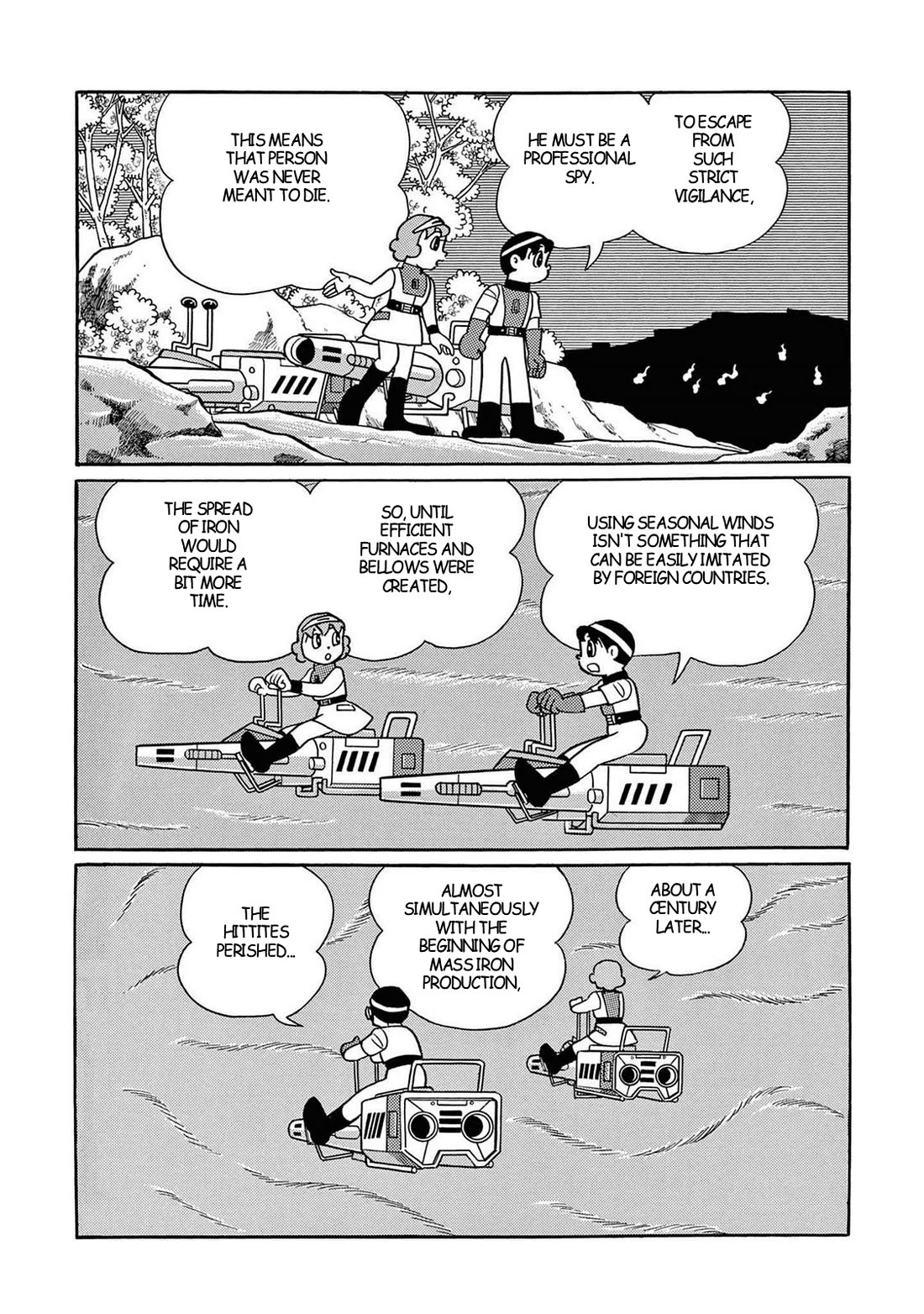 Time Patrol Bon Chapter 29 page 31 - Chapter 29: The Secret of Iron Town