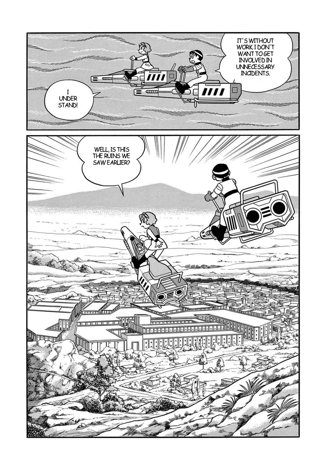 Time Patrol Bon Chapter 29 page 8 - Chapter 29: The Secret of Iron Town