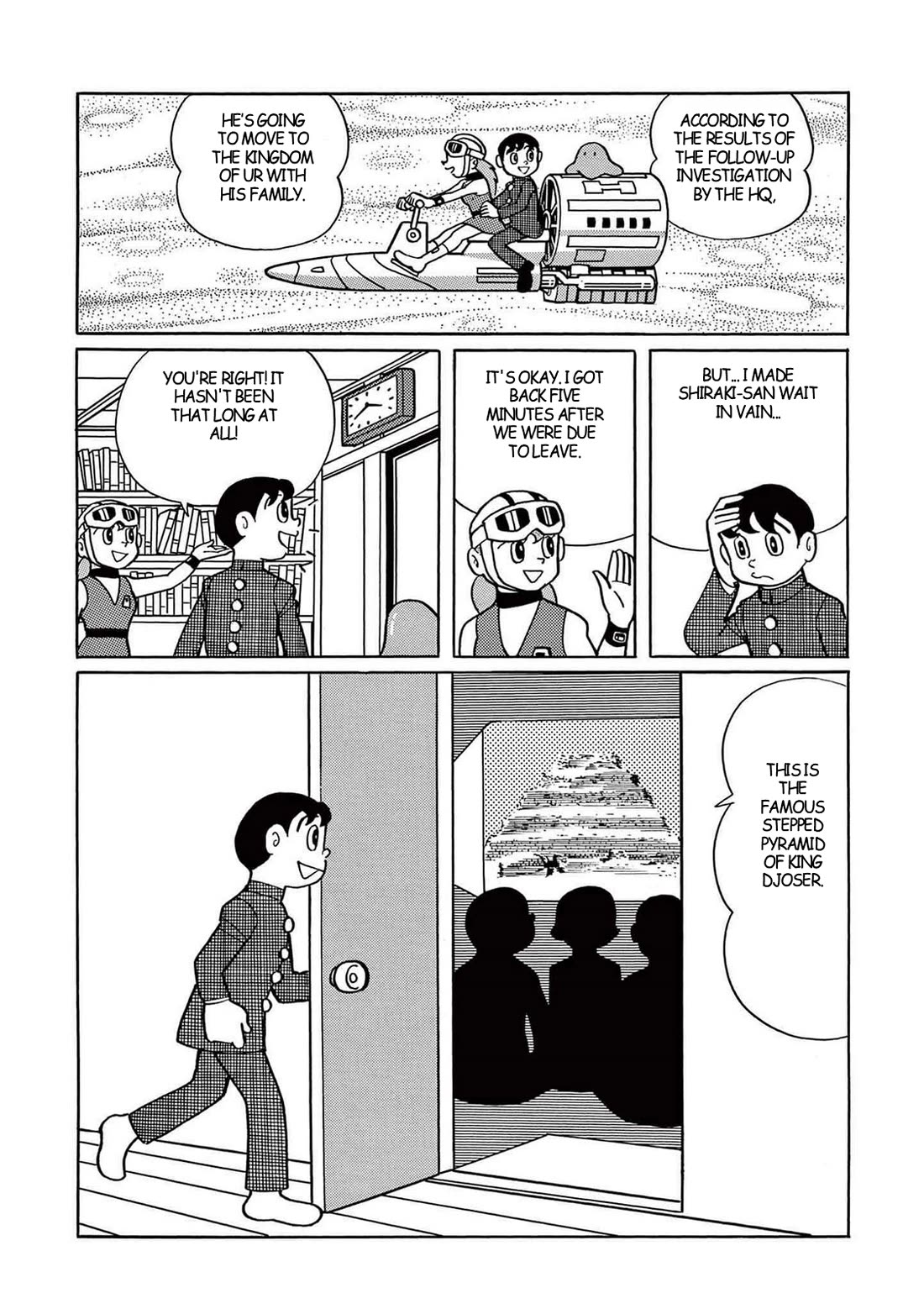 Time Patrol Bon Chapter 3 page 35 - Chapter 3: The Secret of the Pyramid