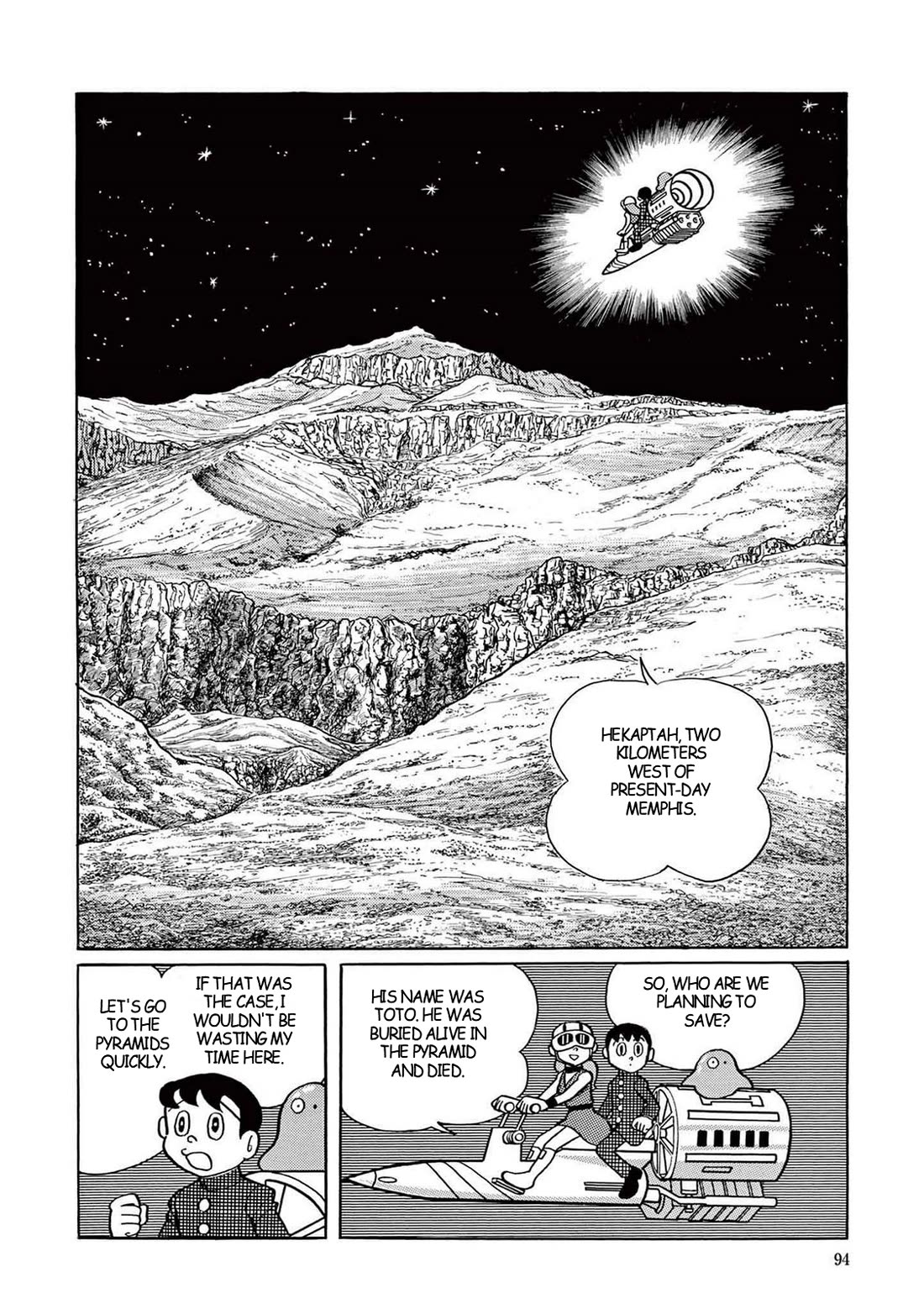 Time Patrol Bon Chapter 3 page 8 - Chapter 3: The Secret of the Pyramid