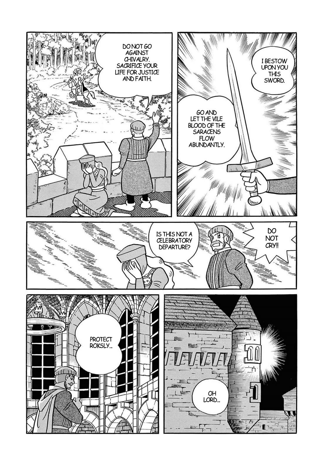 Time Patrol Bon Chapter 31 page 11 - Chapter 31: Boy Knight of the Crusaders