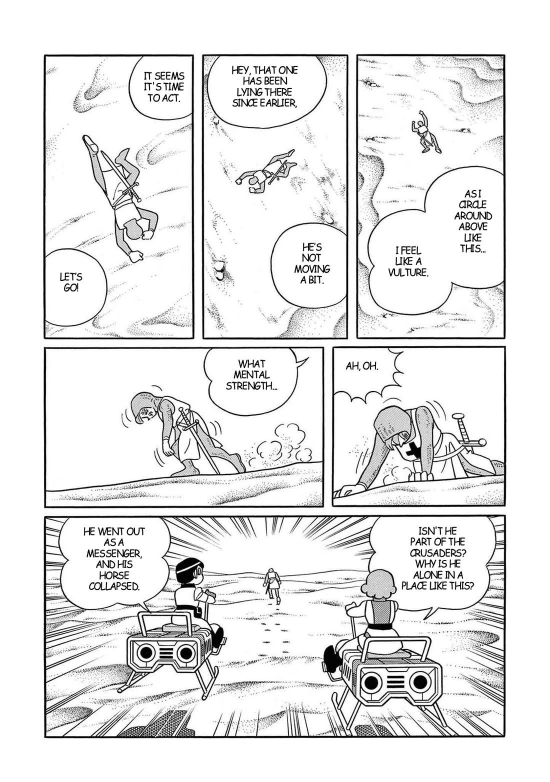 Time Patrol Bon Chapter 31 page 12 - Chapter 31: Boy Knight of the Crusaders