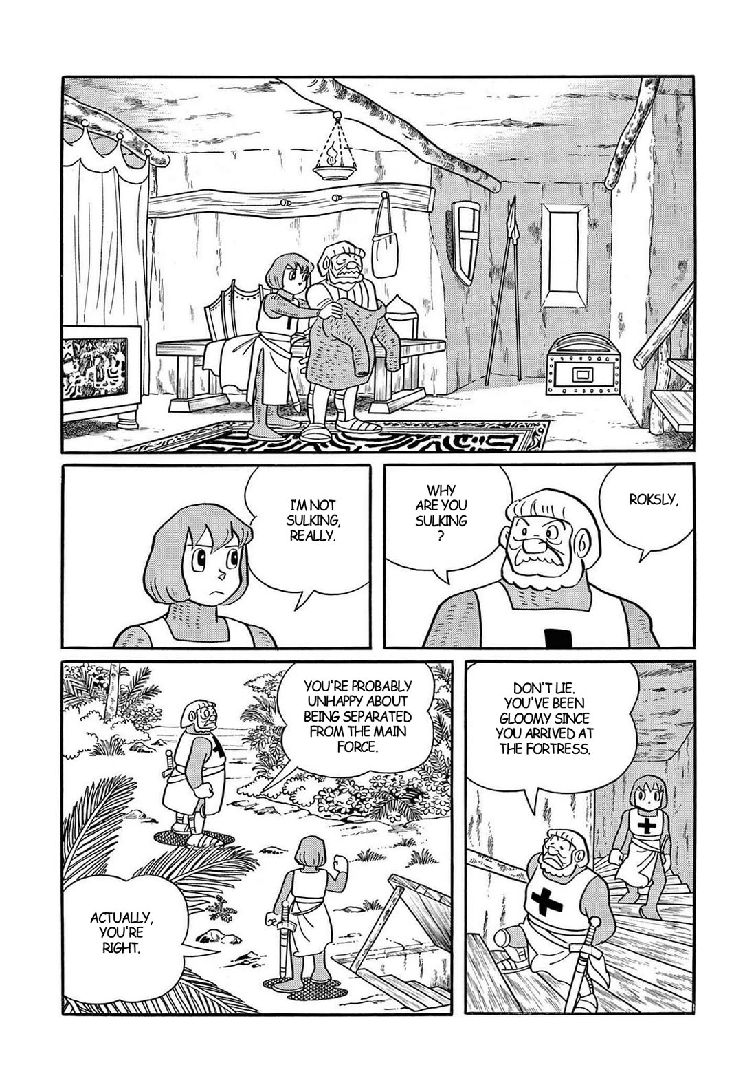 Time Patrol Bon Chapter 31 page 14 - Chapter 31: Boy Knight of the Crusaders
