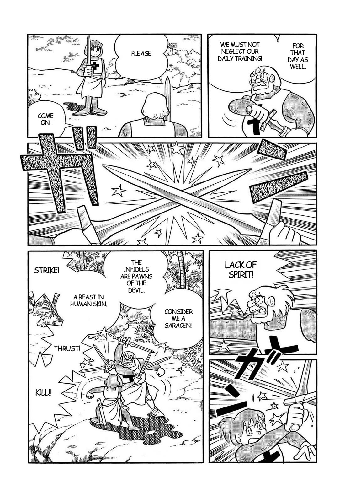 Time Patrol Bon Chapter 31 page 16 - Chapter 31: Boy Knight of the Crusaders