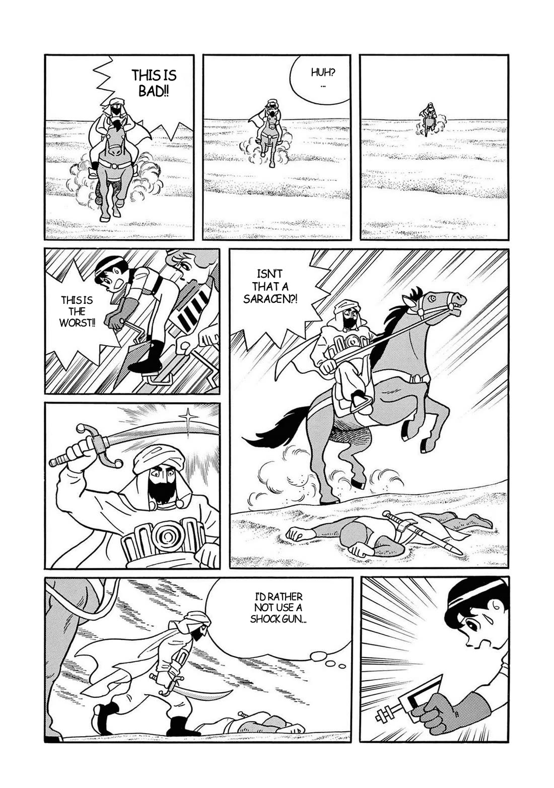 Time Patrol Bon Chapter 31 page 18 - Chapter 31: Boy Knight of the Crusaders