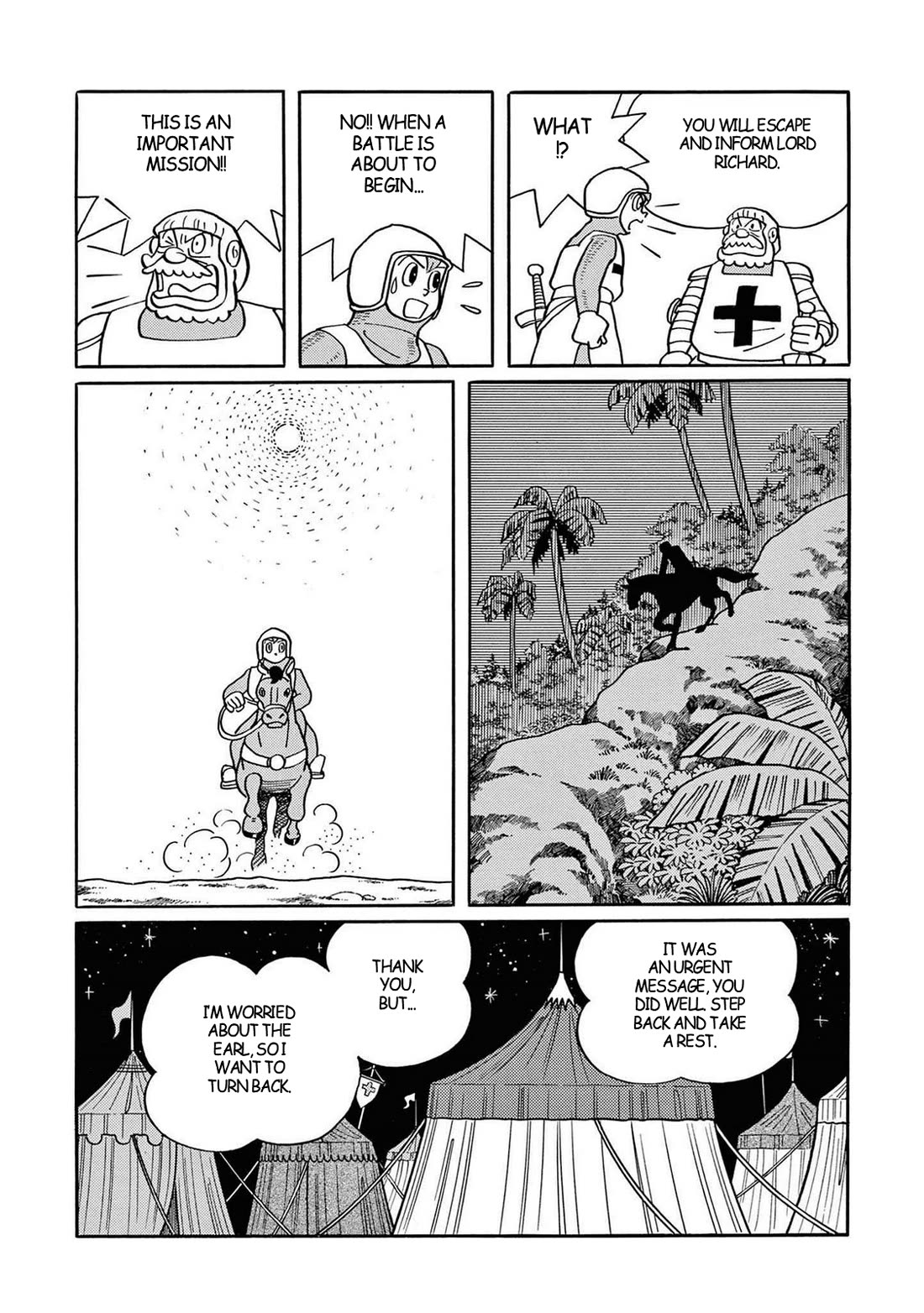 Time Patrol Bon Chapter 31 page 21 - Chapter 31: Boy Knight of the Crusaders