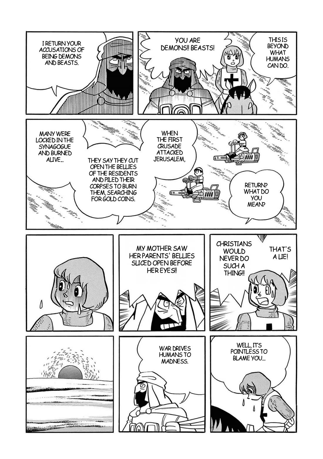 Time Patrol Bon Chapter 31 page 26 - Chapter 31: Boy Knight of the Crusaders