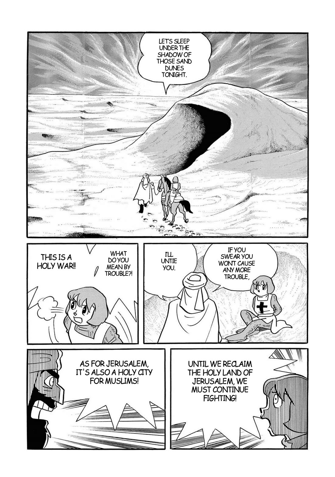 Time Patrol Bon Chapter 31 page 27 - Chapter 31: Boy Knight of the Crusaders