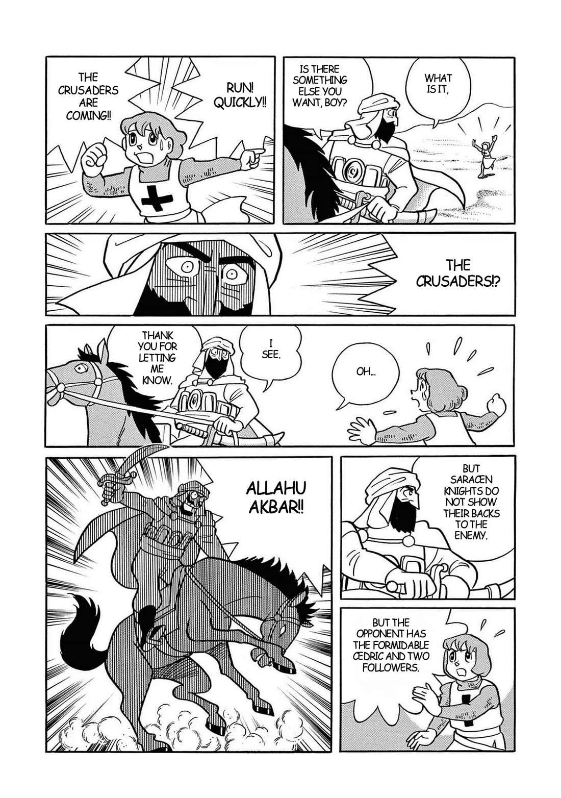 Time Patrol Bon Chapter 31 page 32 - Chapter 31: Boy Knight of the Crusaders
