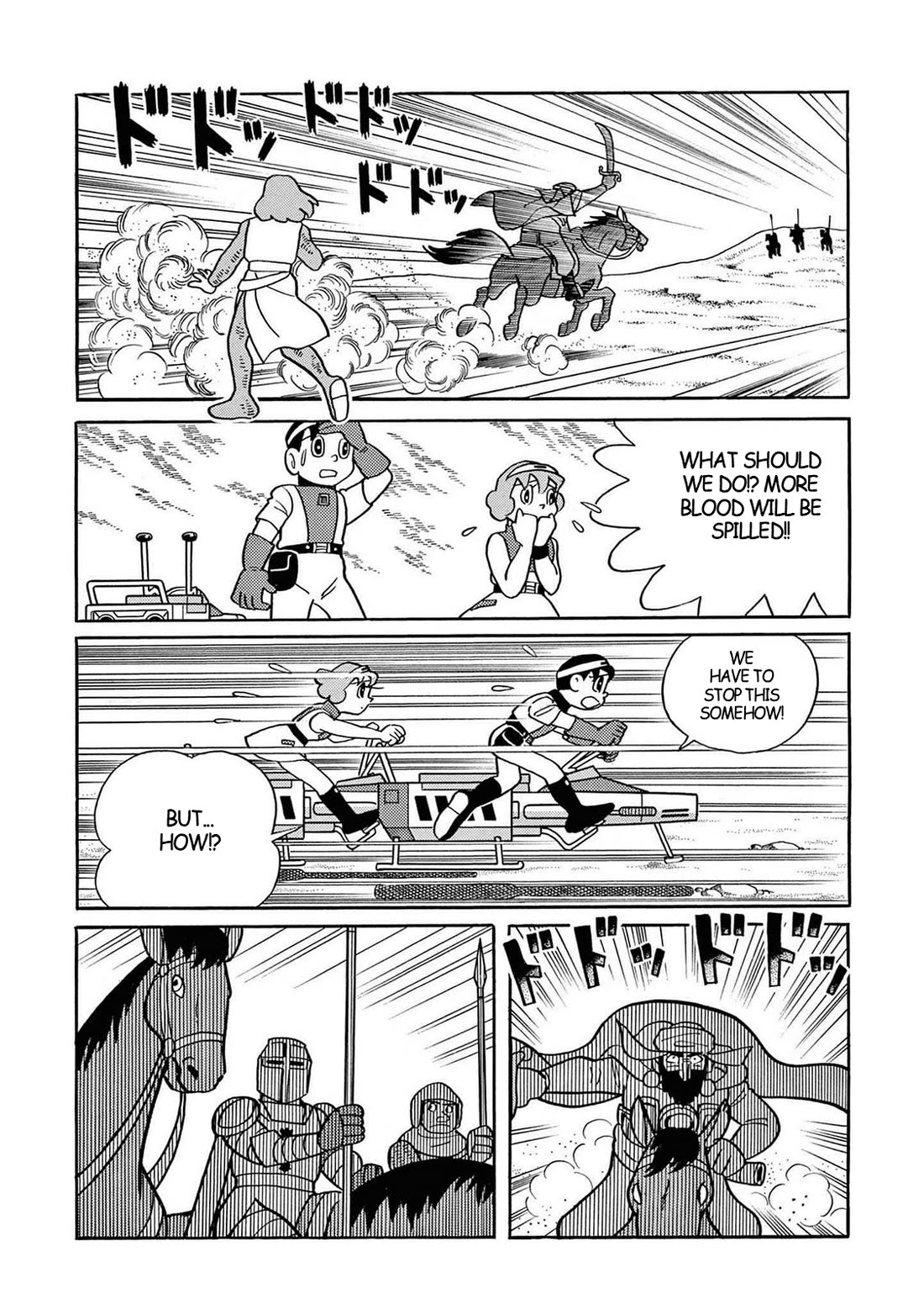 Time Patrol Bon Chapter 31 page 33 - Chapter 31: Boy Knight of the Crusaders