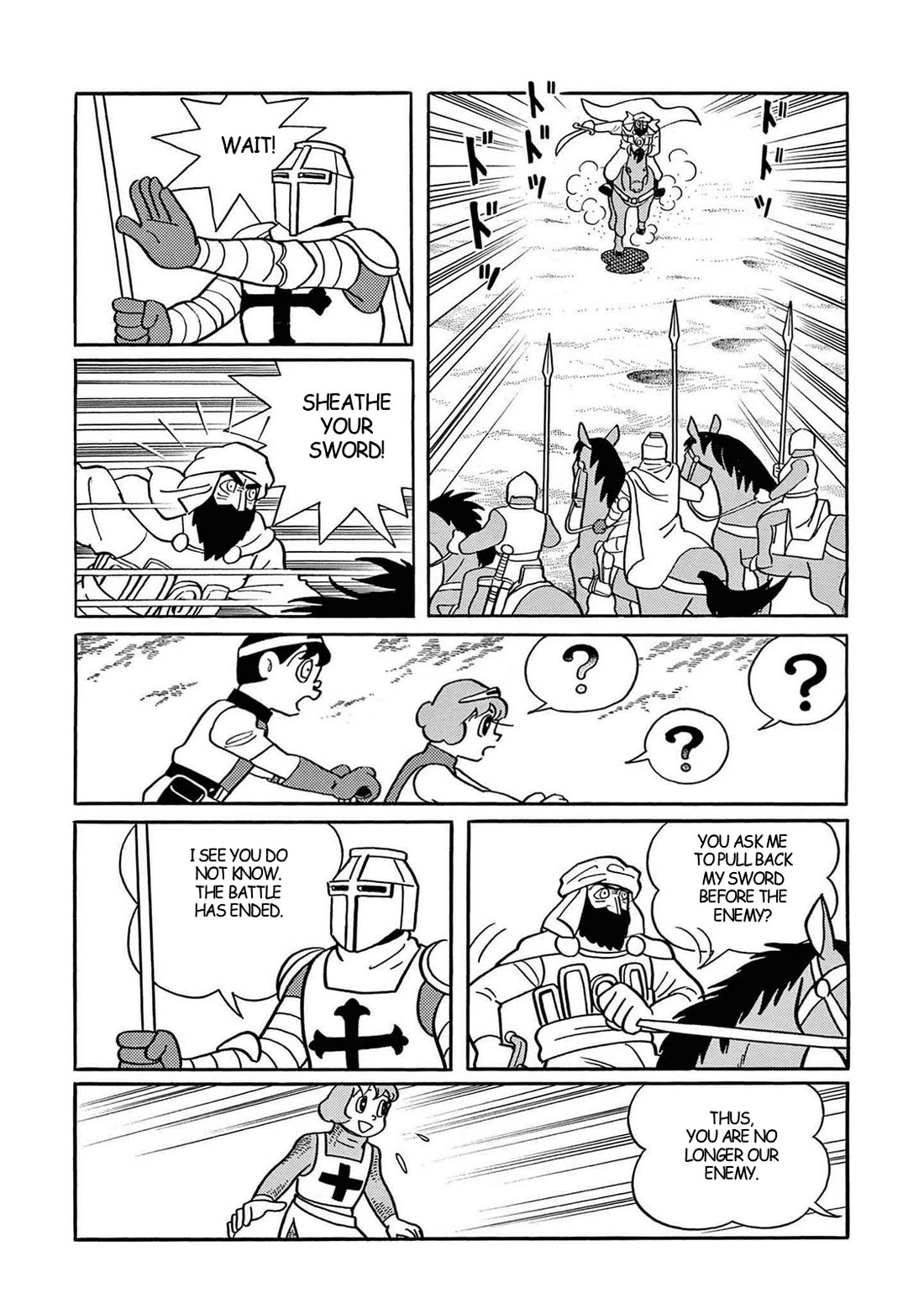 Time Patrol Bon Chapter 31 page 34 - Chapter 31: Boy Knight of the Crusaders