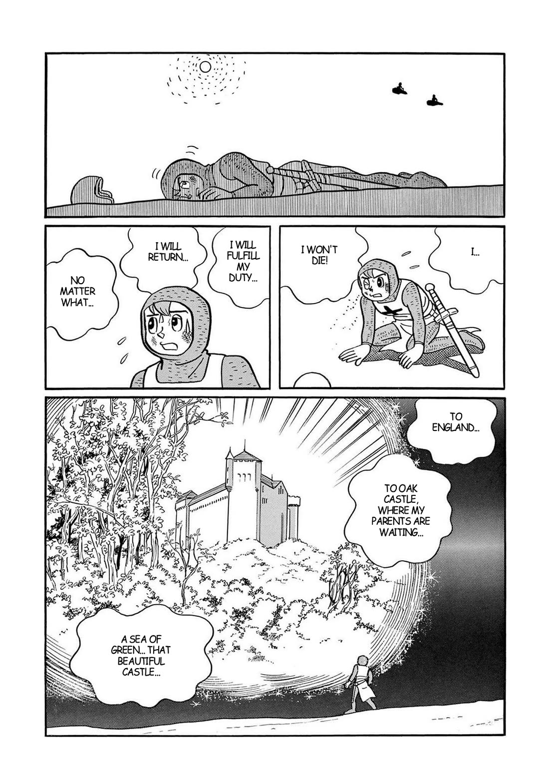 Time Patrol Bon Chapter 31 page 7 - Chapter 31: Boy Knight of the Crusaders