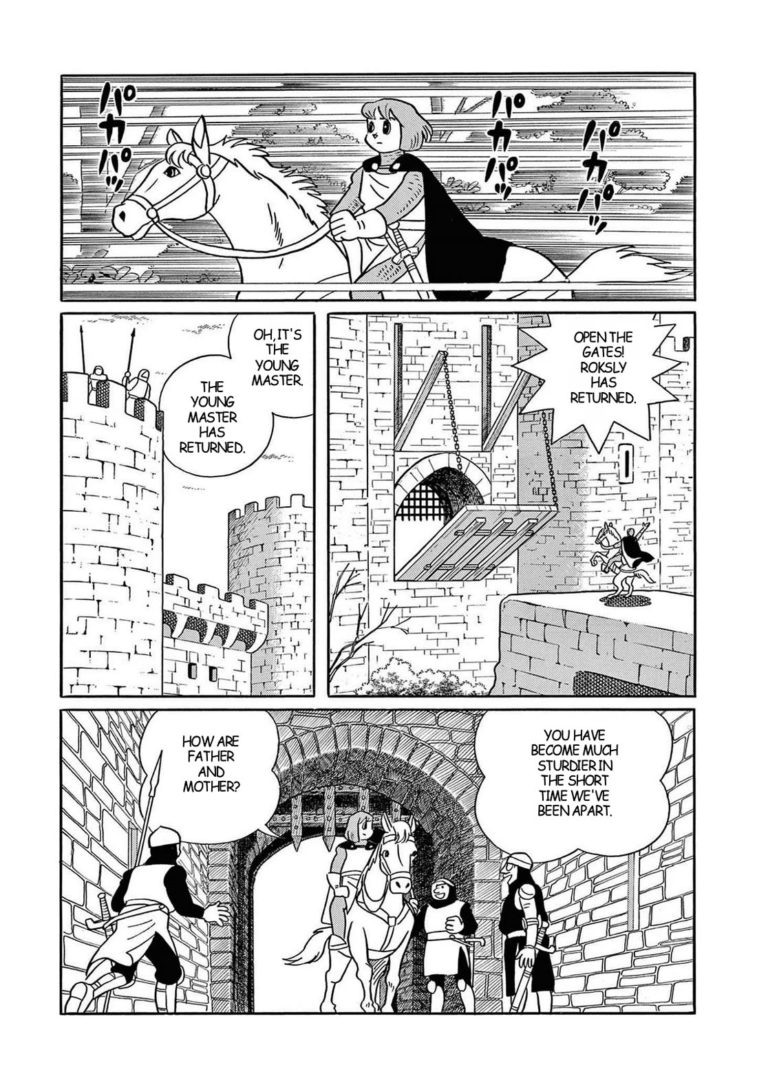 Time Patrol Bon Chapter 31 page 8 - Chapter 31: Boy Knight of the Crusaders