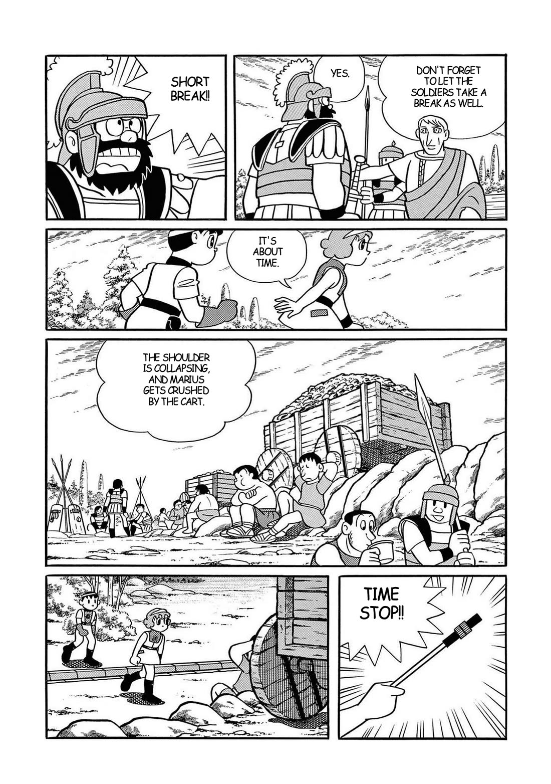 Time Patrol Bon Chapter 33 page 10 - Chapter 33: The Road of the Roman Empire