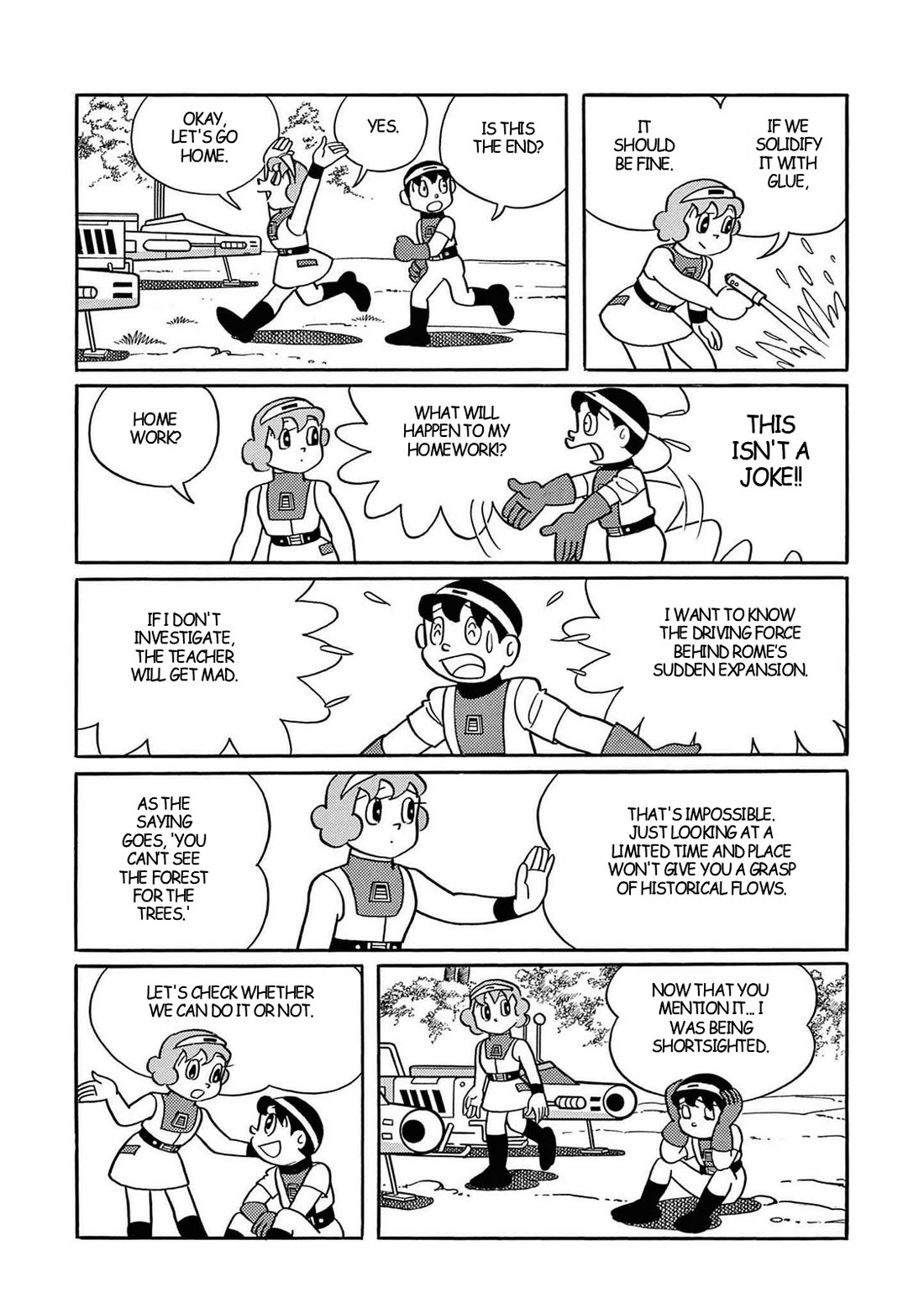 Time Patrol Bon Chapter 33 page 11 - Chapter 33: The Road of the Roman Empire