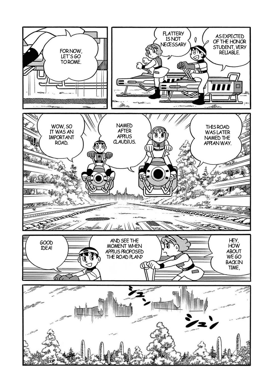 Time Patrol Bon Chapter 33 page 12 - Chapter 33: The Road of the Roman Empire