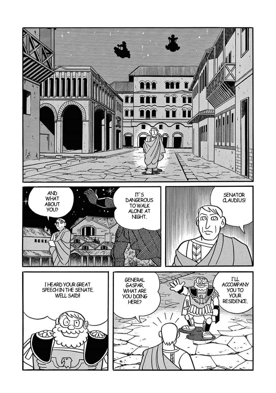 Time Patrol Bon Chapter 33 page 17 - Chapter 33: The Road of the Roman Empire