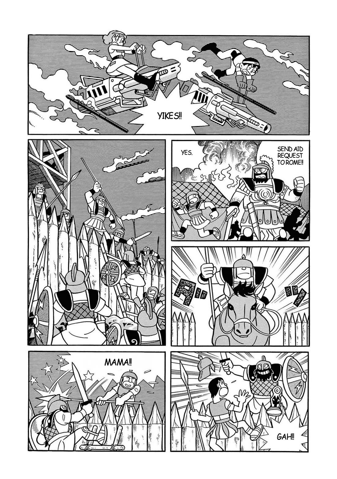 Time Patrol Bon Chapter 33 page 23 - Chapter 33: The Road of the Roman Empire