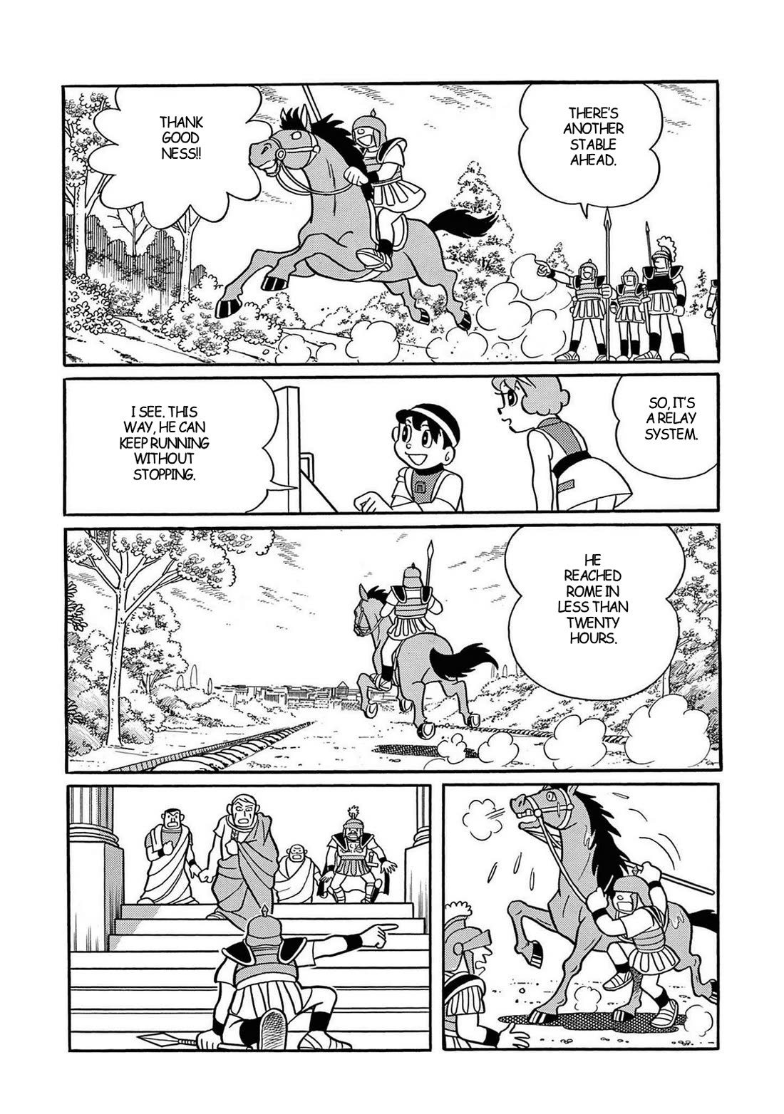 Time Patrol Bon Chapter 33 page 28 - Chapter 33: The Road of the Roman Empire
