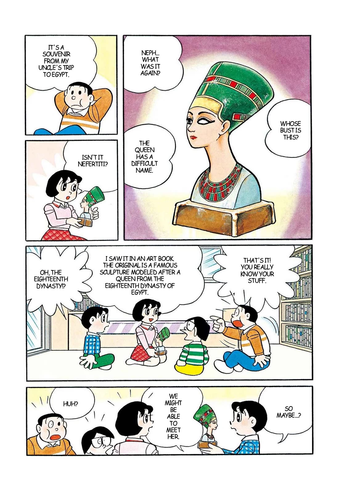 Time Patrol Bon Chapter 34 page 2 - Chapter 34: Queen Nefertiti