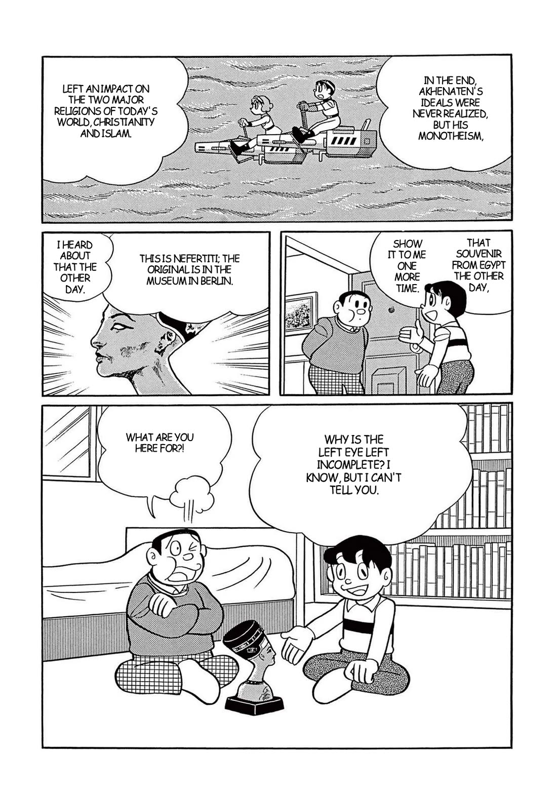 Time Patrol Bon Chapter 34 page 34 - Chapter 34: Queen Nefertiti
