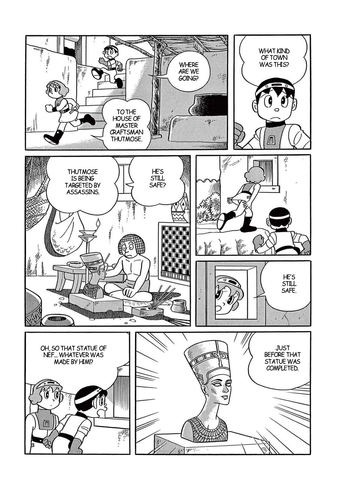 Time Patrol Bon Chapter 34 page 8 - Chapter 34: Queen Nefertiti