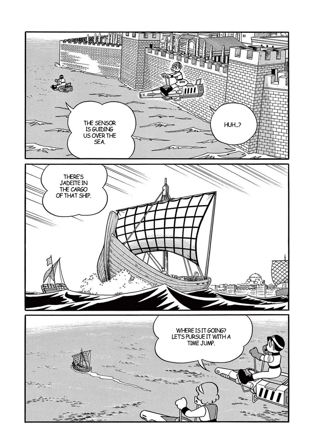 Time Patrol Bon Chapter 35 page 12 - Chapter 35: Mystery of the Jade Pearl [END]