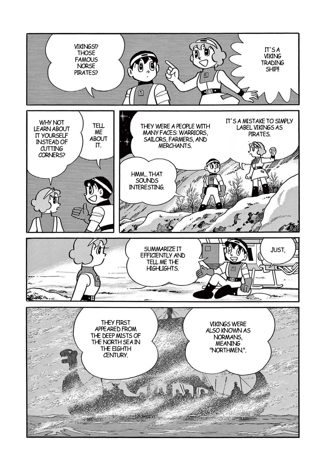 Time Patrol Bon Chapter 35 page 14 - Chapter 35: Mystery of the Jade Pearl [END]