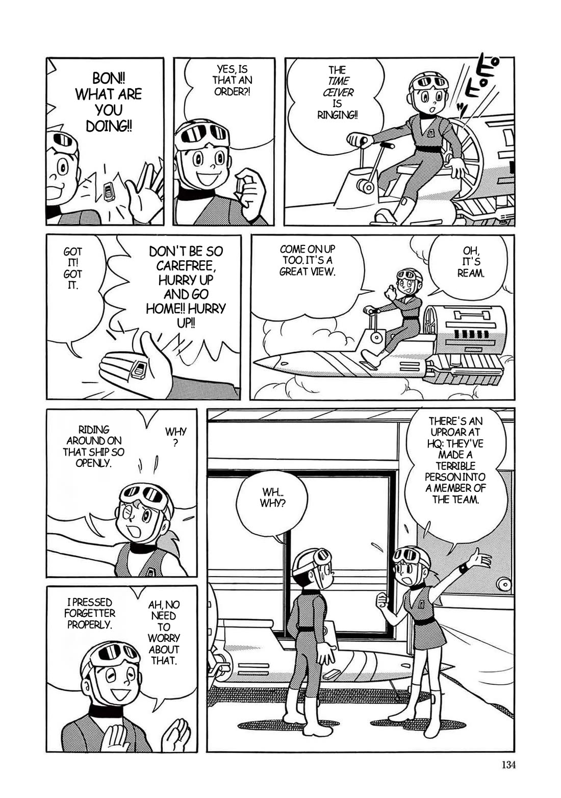 Time Patrol Bon Chapter 4 page 12 - Chapter 4: An Ancient Man Crosses the Pacific