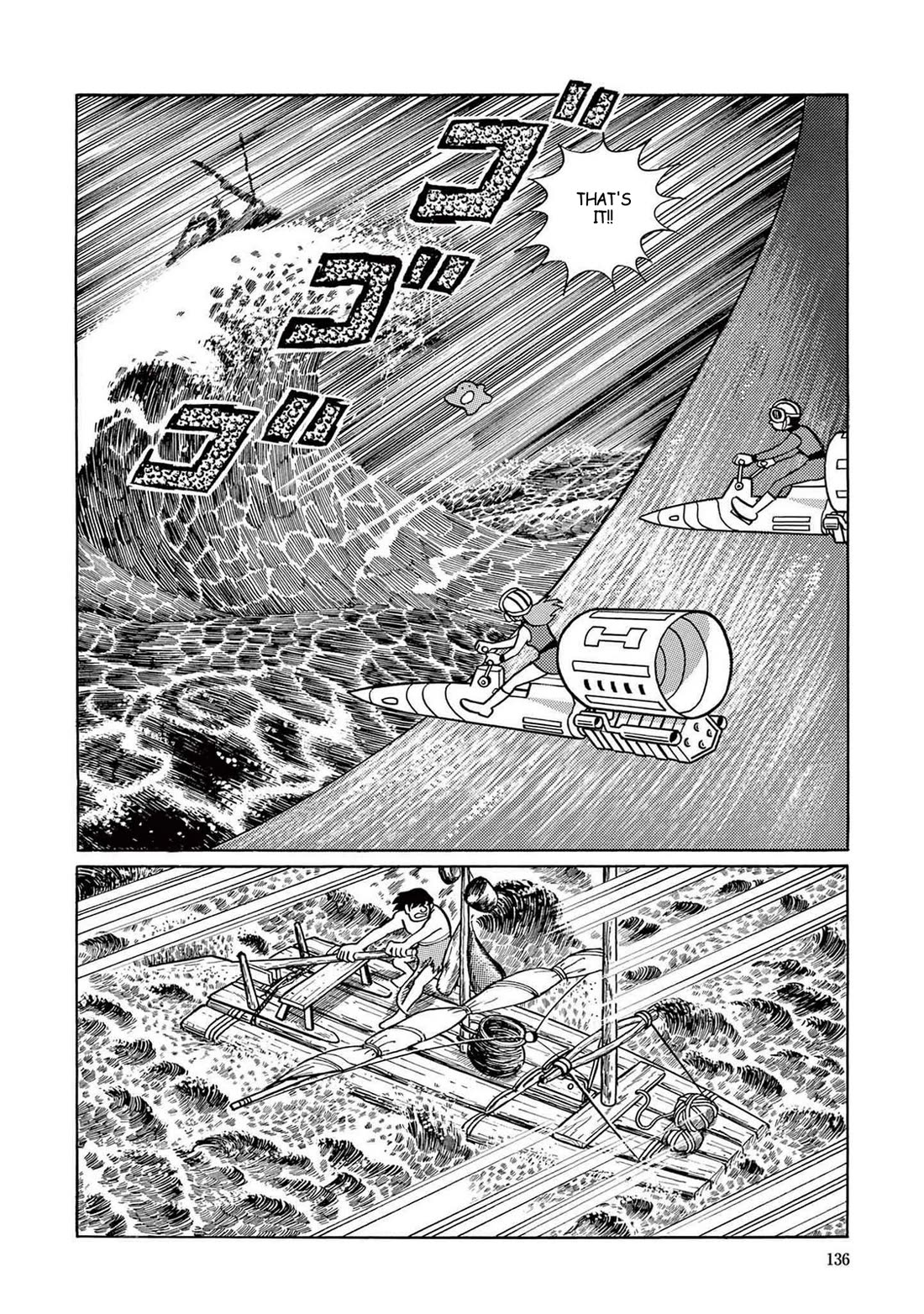 Time Patrol Bon Chapter 4 page 14 - Chapter 4: An Ancient Man Crosses the Pacific
