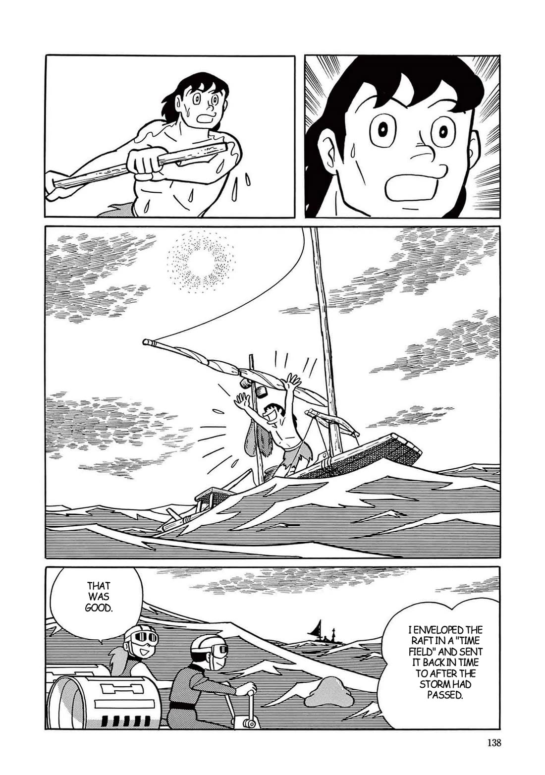 Time Patrol Bon Chapter 4 page 16 - Chapter 4: An Ancient Man Crosses the Pacific