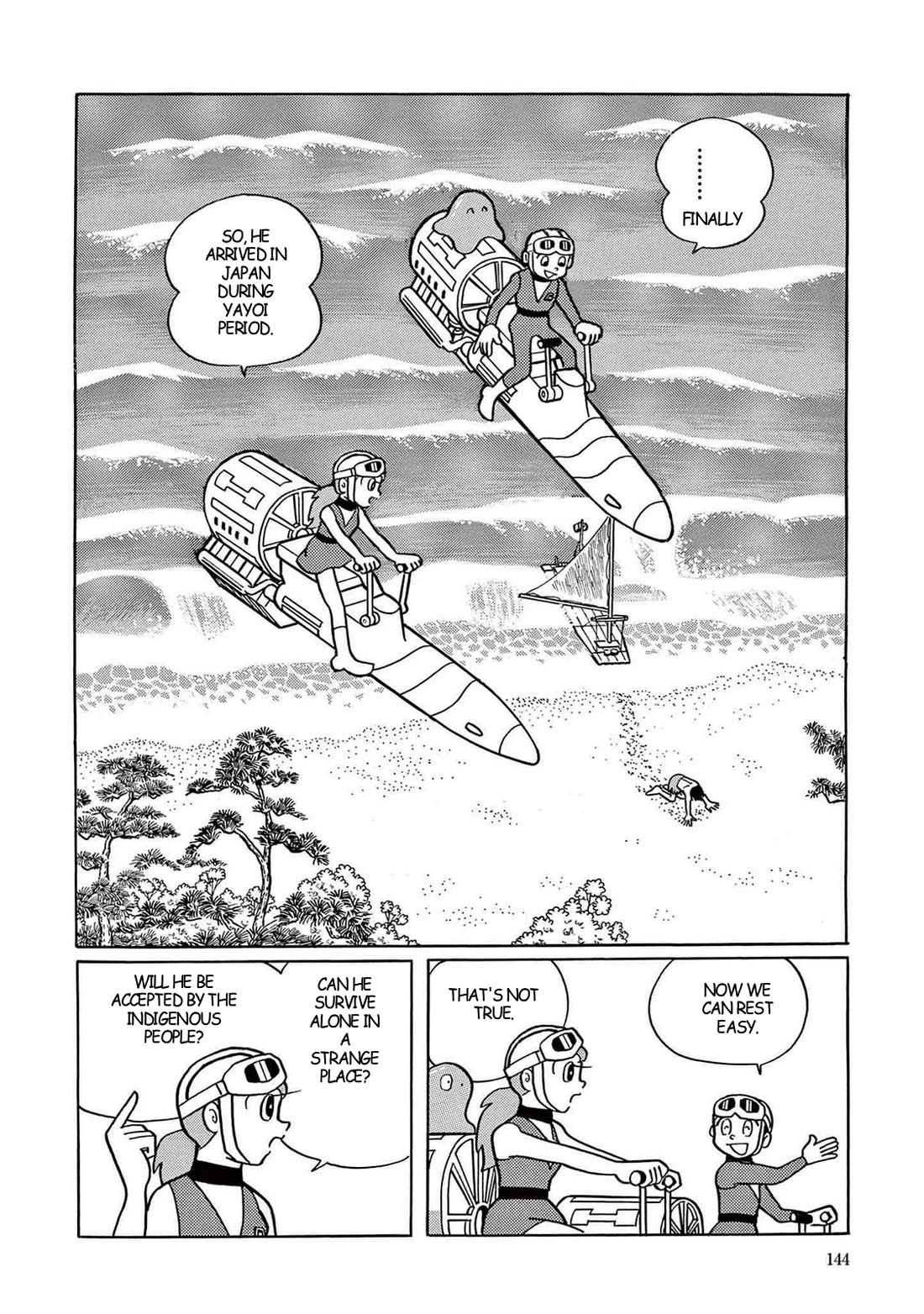 Time Patrol Bon Chapter 4 page 22 - Chapter 4: An Ancient Man Crosses the Pacific