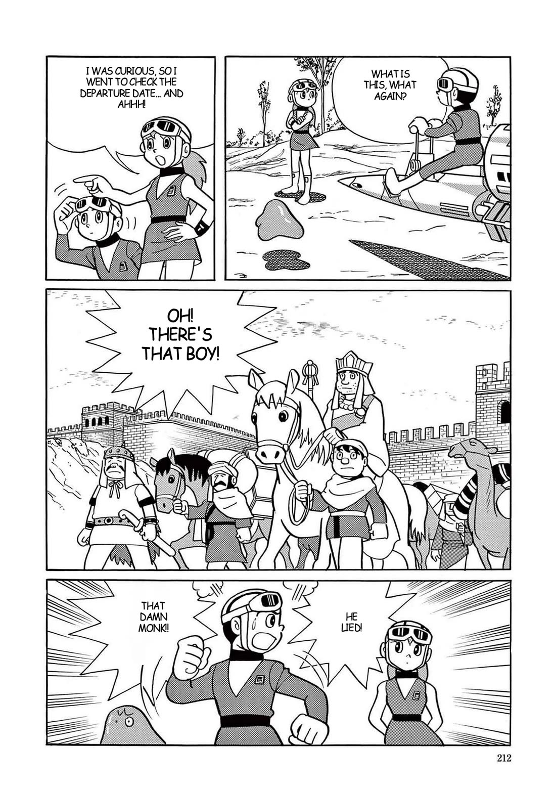 Time Patrol Bon Chapter 6 page 22 - Chapter 6: The Mountain of the Roaring White Dragon